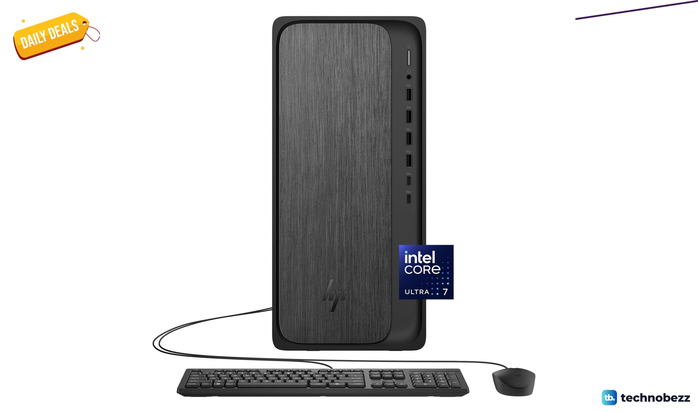 HP OmniDesk Desktop AI PC with Intel Core Ultra 7 drops to $1129.99