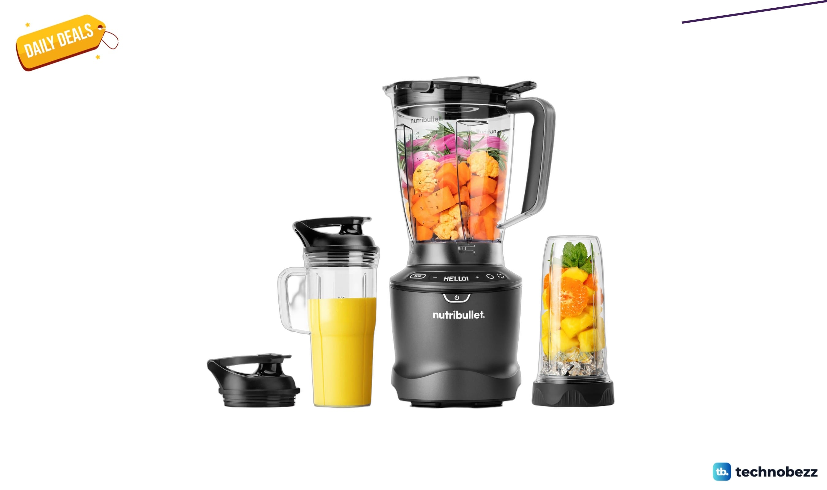 nutribullet SmartSense Blender Combo drops to $112.99 at Amazon