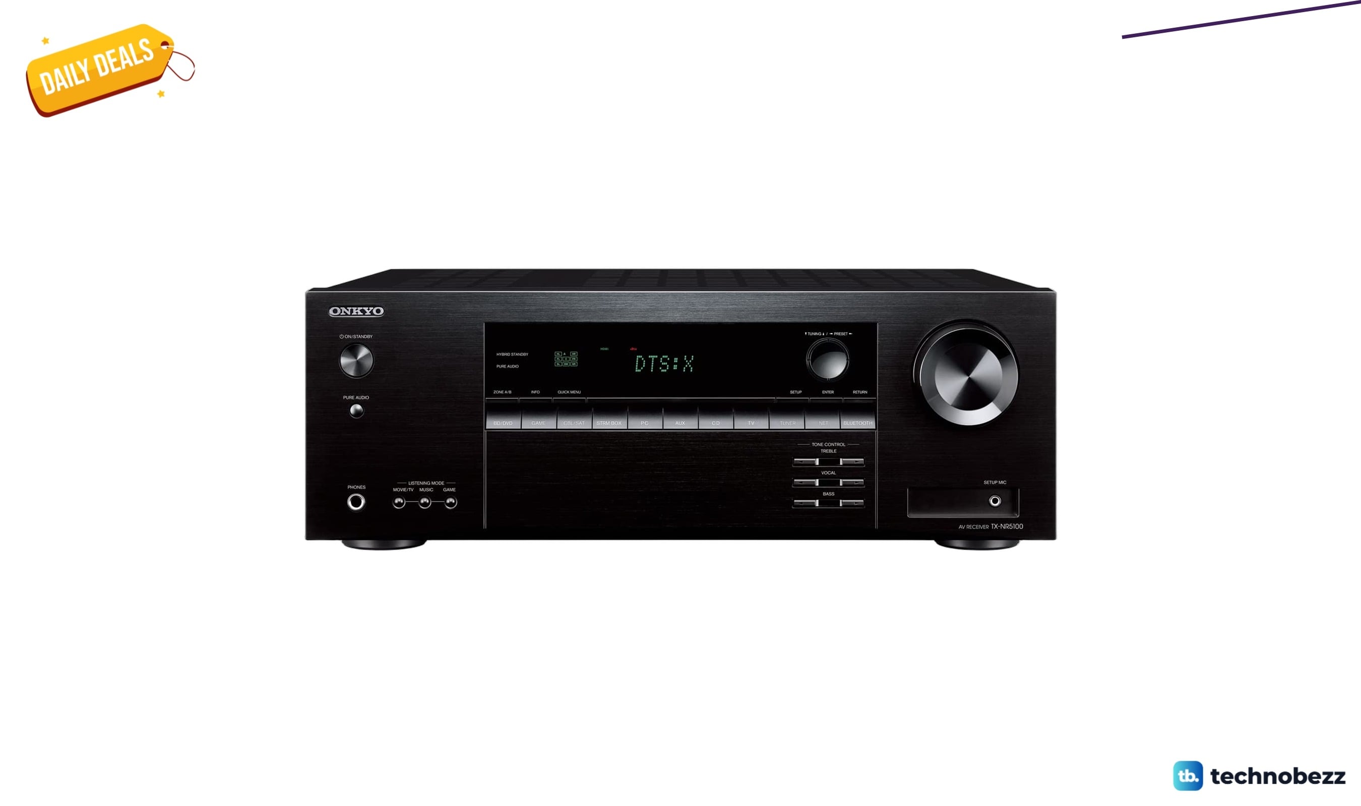 TX-NR5100 7.2-Channel 8K AV Receiver drops to $599 on Amazon