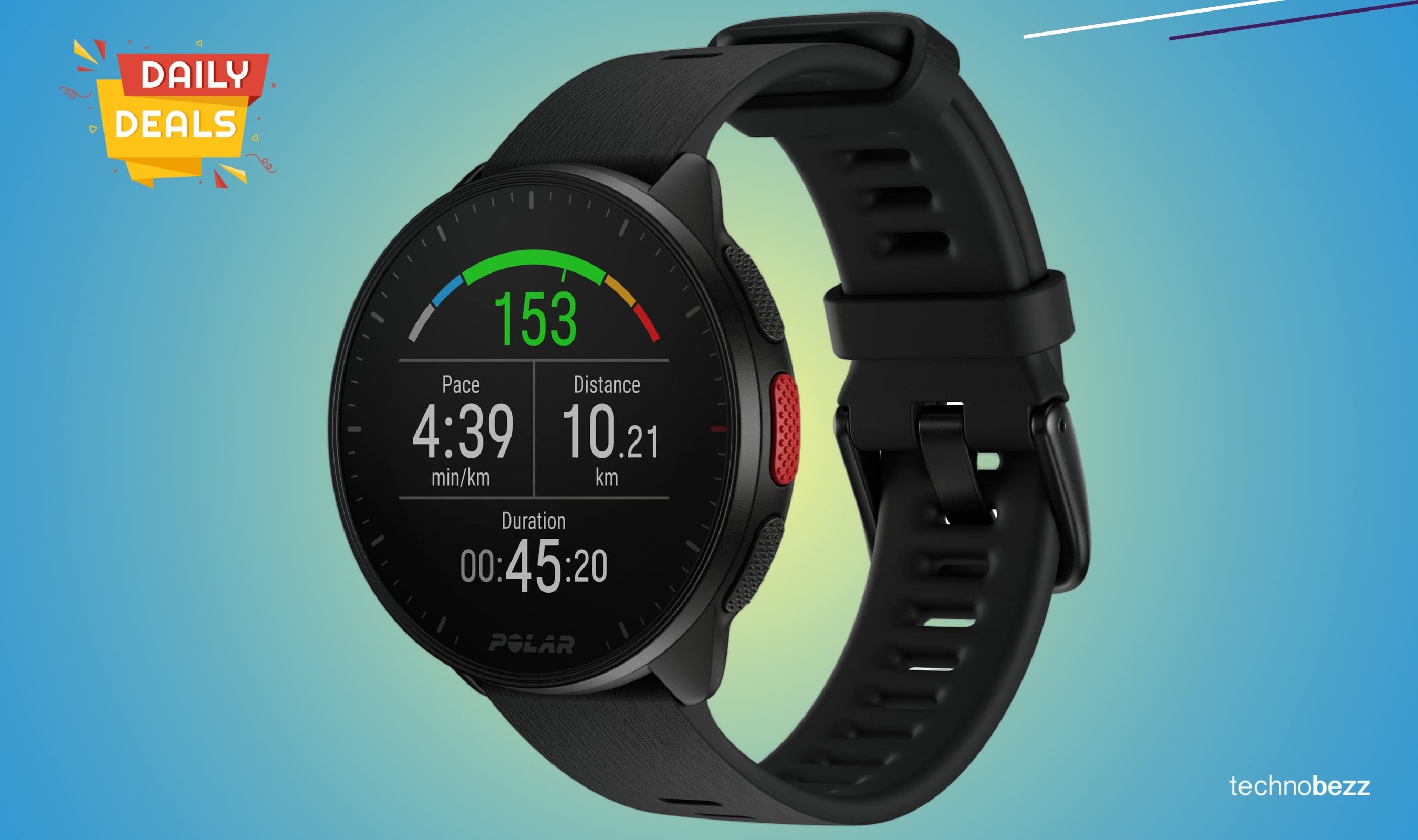 POLAR Pacer Ultra-Light GPS Fitness Tracker Smartwatch drops to $206.15