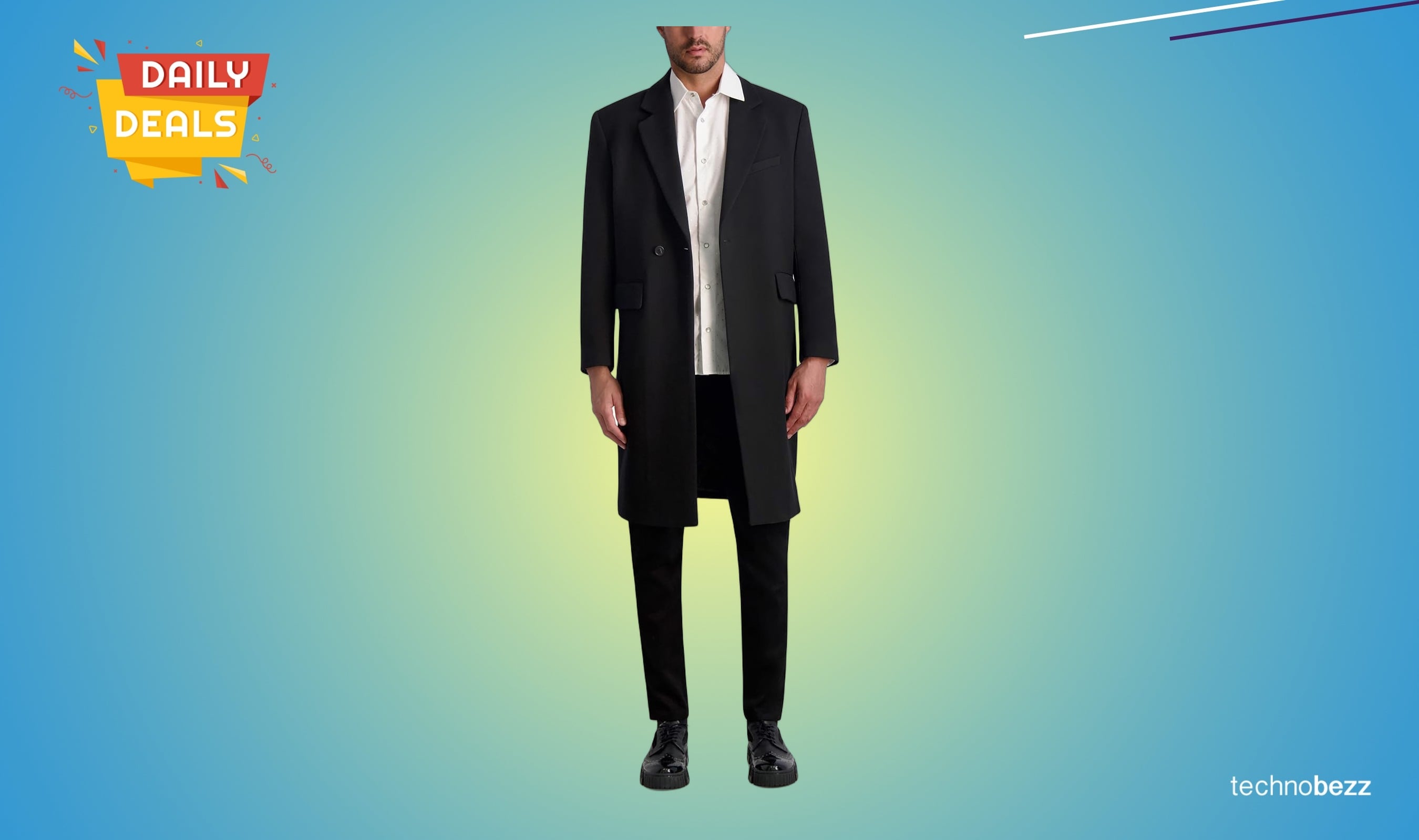 KARL LAGERFELD Paris Men's Peacoat drops to $141.53 on Amazon