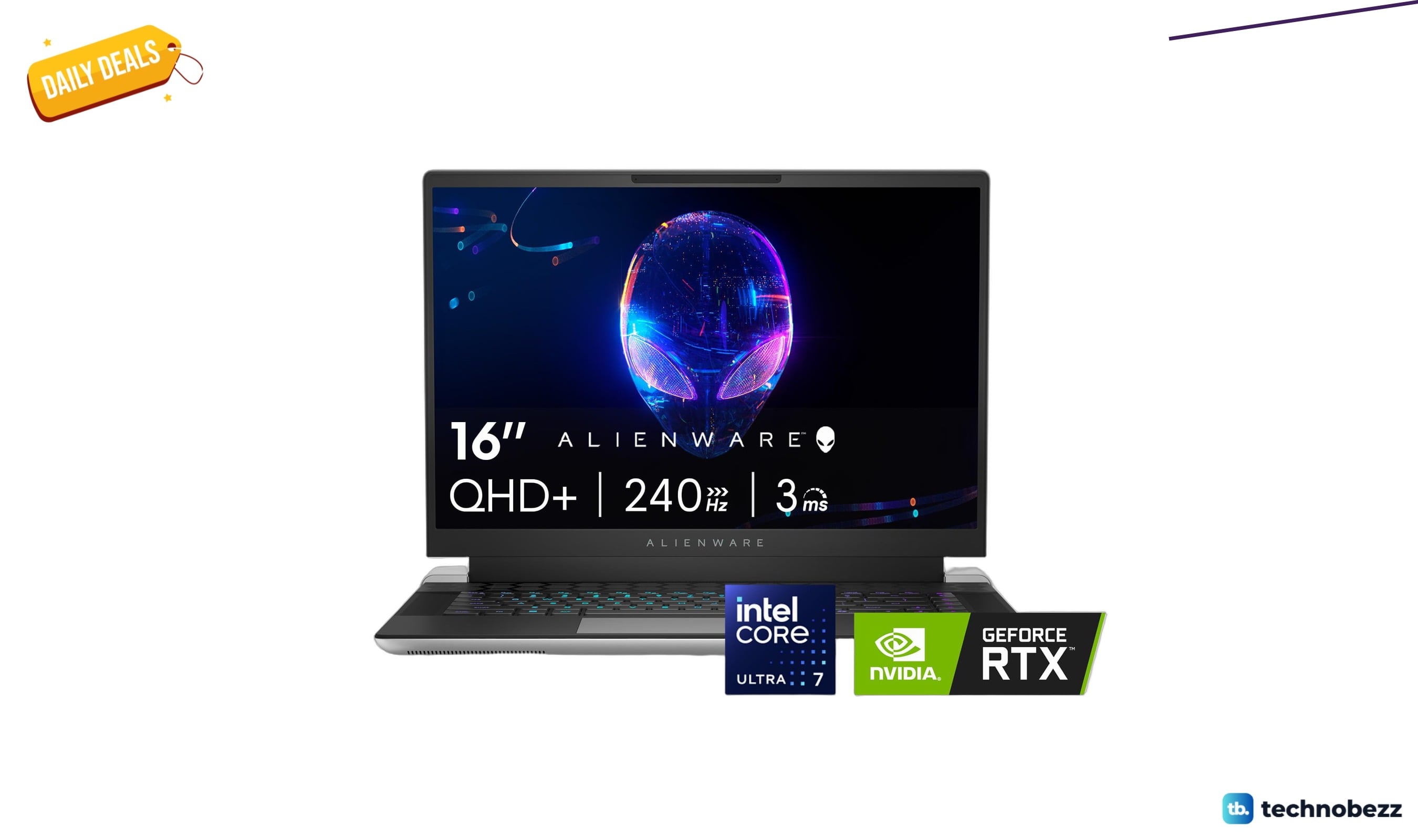 Alienware X16 R2 Gaming Laptop with QHD+ 240Hz Display Drops to $1908