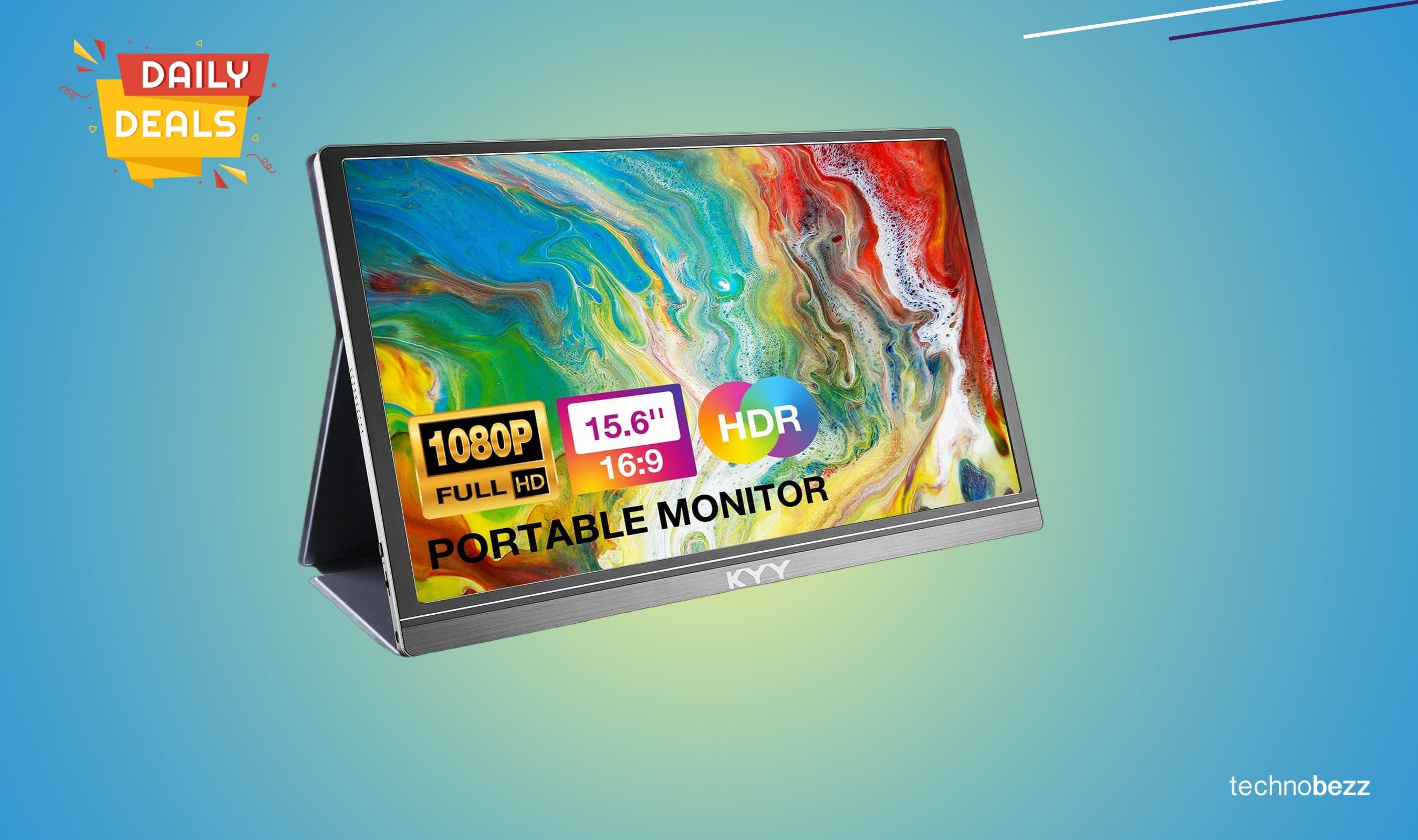 KYY 15.6-inch portable monitor drops to $69.99 on Amazon