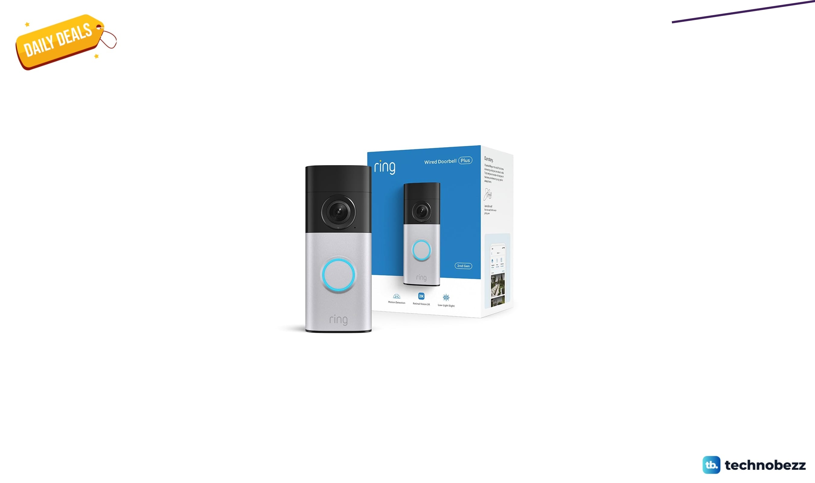 Ring Wired Doorbell Plus drops to $99.99 in early Prime Day pricing