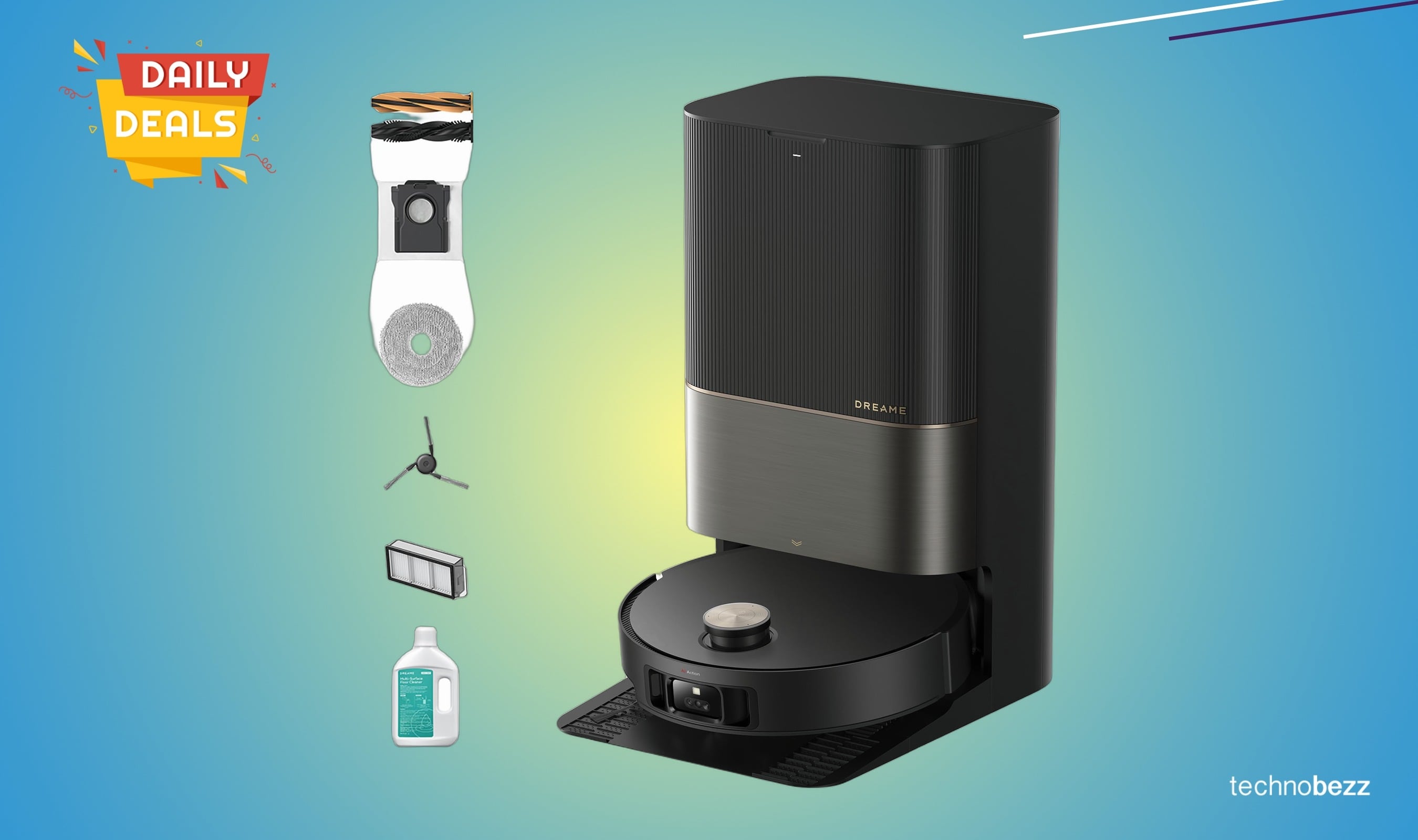 DREAME X50 Ultra Complete Robot Vacuum Mop now available for $1149.99