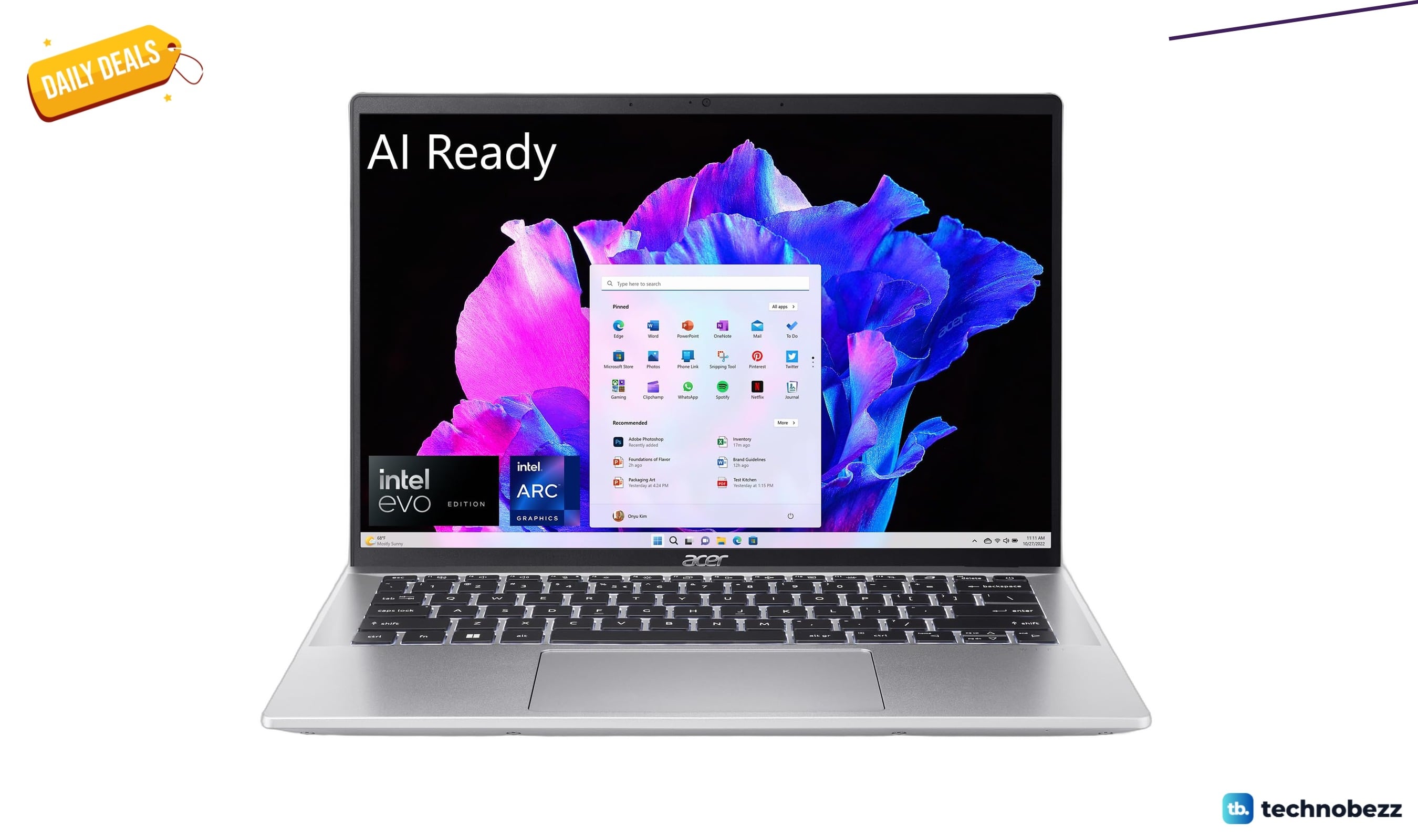 acer Swift Go 14 Intel Evo Thin drops to $796.99 from $999.99