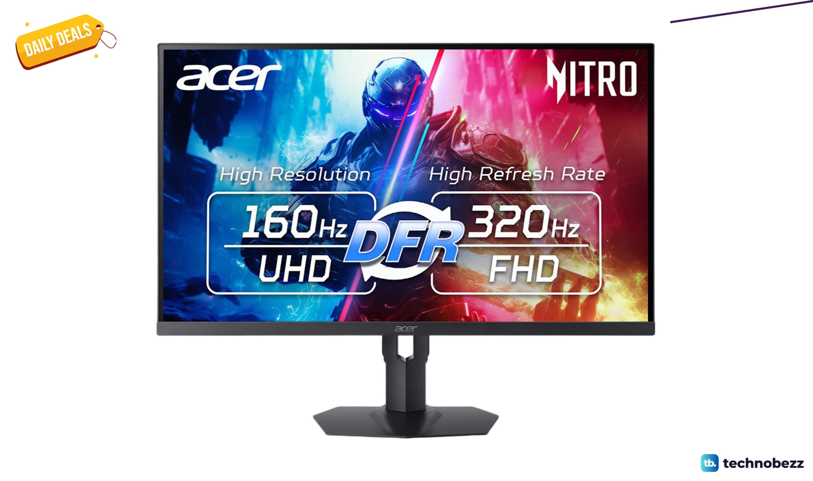 Acer Nitro 27 inch 4K MiniLED monitor drops to $349.99