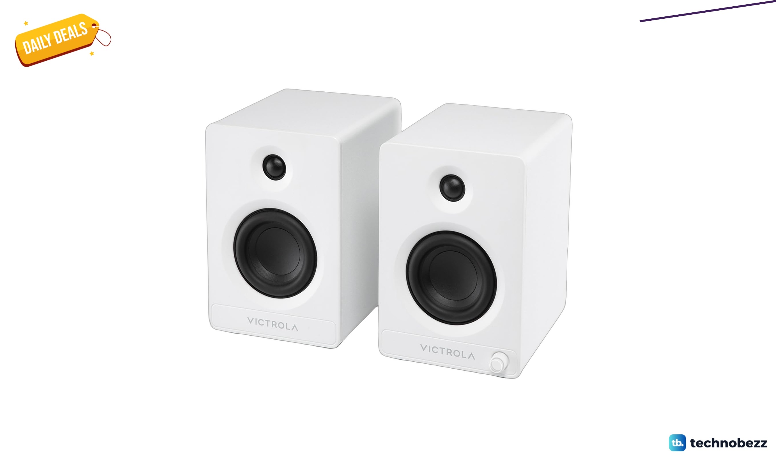 Victrola Tempo Bluetooth Bookshelf Speakers drops to $199.99