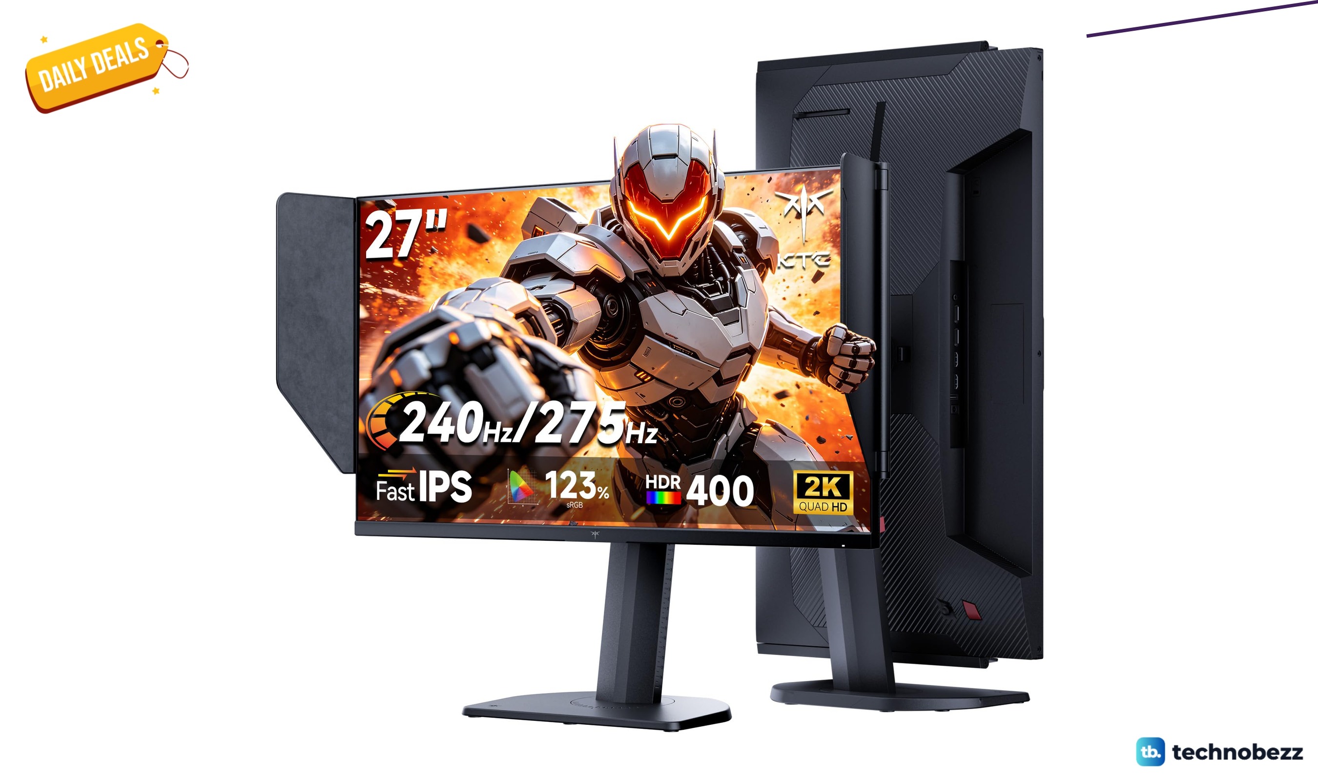 KTC 2K Gaming Monitor slips to $244.99