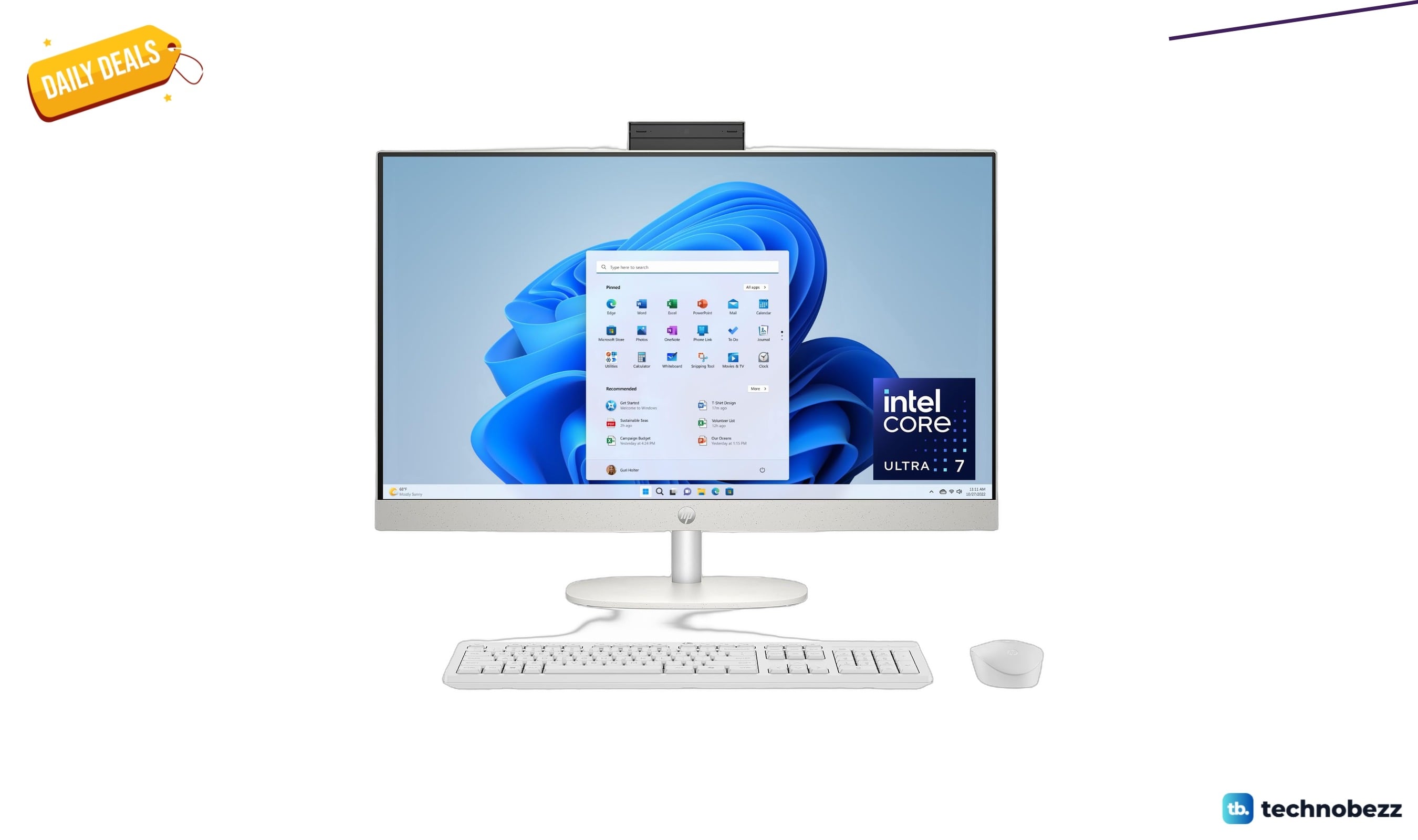 HP 27 All-in-One Desktop PC with Touchscreen Drops to $1018.49