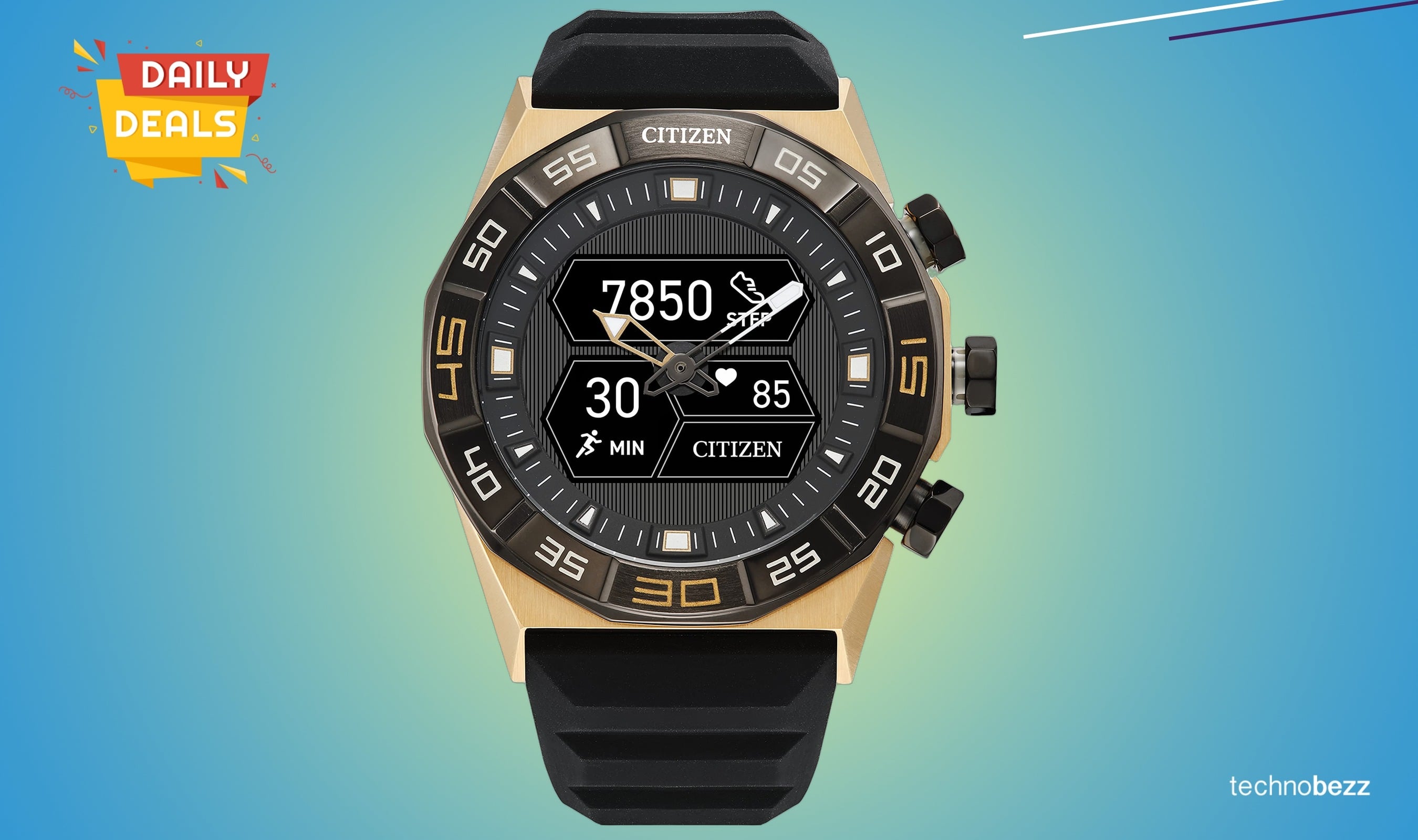 Citizen CZ Smart PQ2 Hybrid Smartwatch now available for $211.53