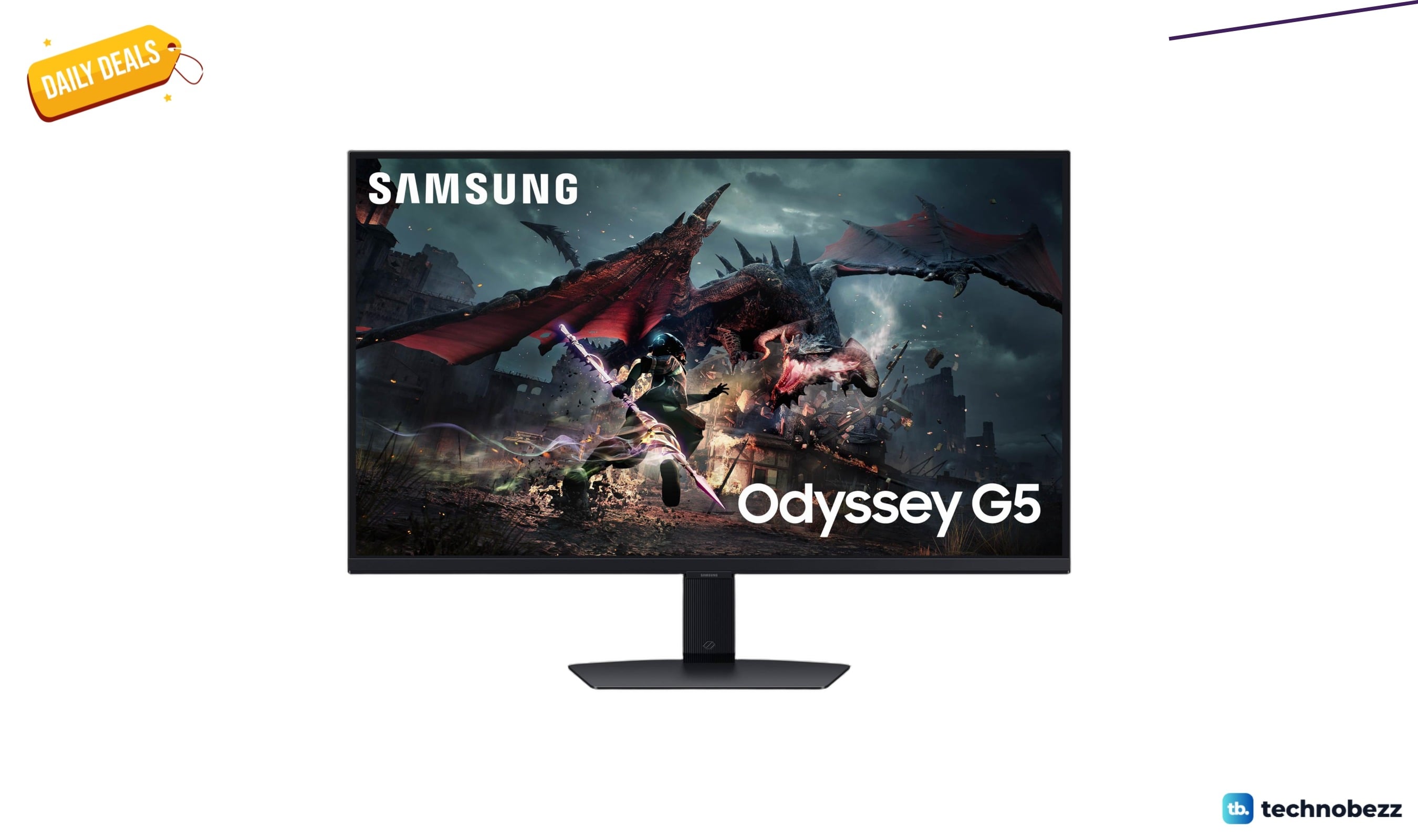 Samsung Odyssey G50D QHD Fast IPS G-Sync monitor drops to $239.87