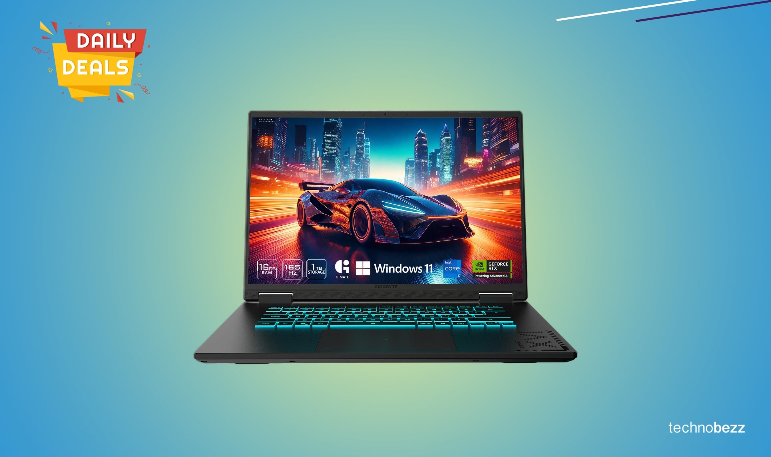 GIGABYTE Gaming A16 with RTX 5060 drops to $1255.47