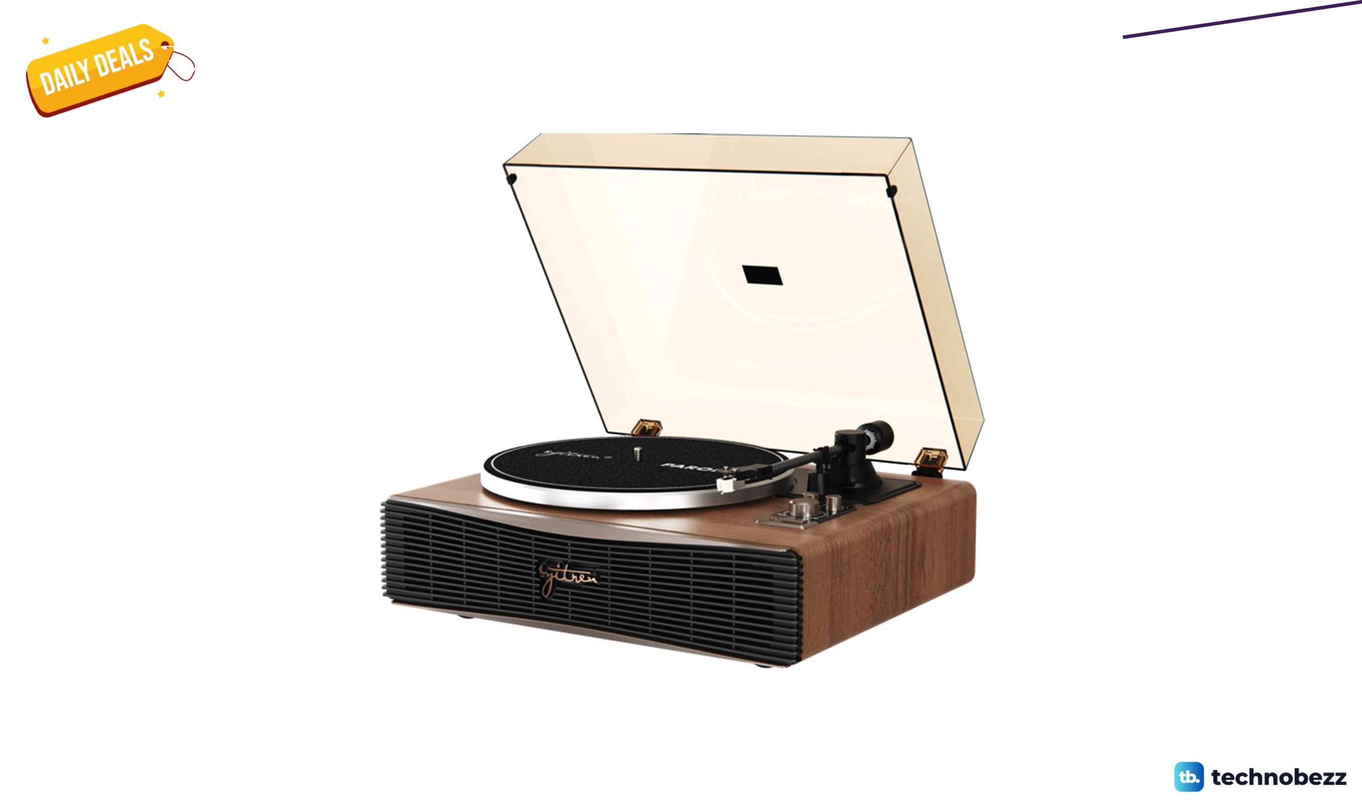 Syitren Paron Vinyl Record Player sees price cut to $170.99