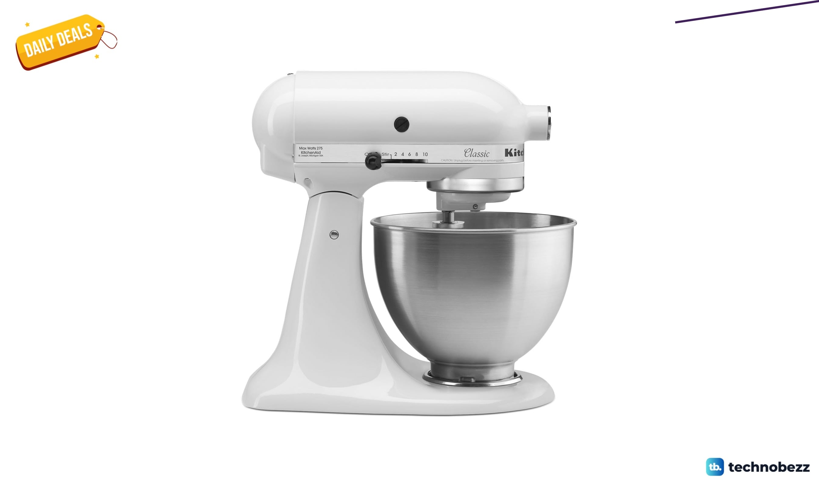KitchenAid Classic 4.5 Quart Stand Mixer drops to $279.95 on Amazon