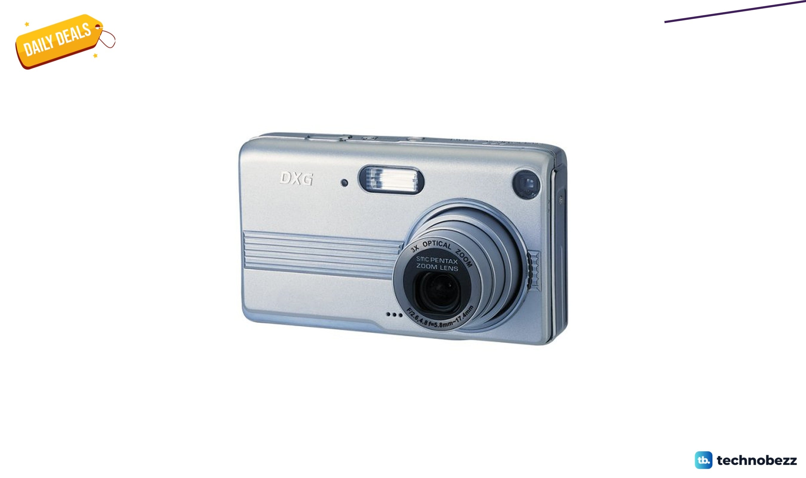 DXG DXG-528 5.1 MegaPixel Ultra-Slim Camera drops to $160.04 on Amazon