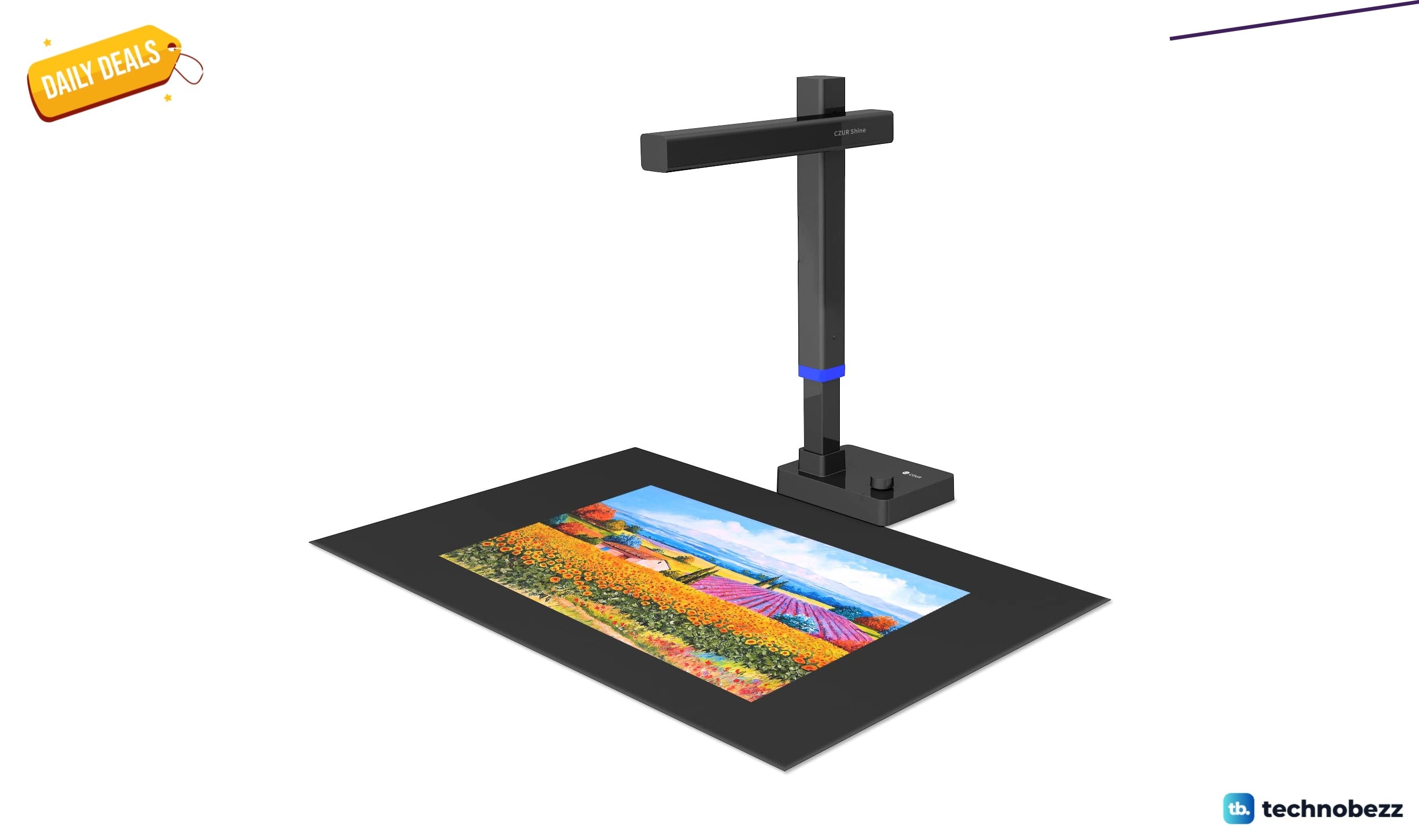 CZUR Shine Ultra Pro Portable 24MP Document dips to $279.65