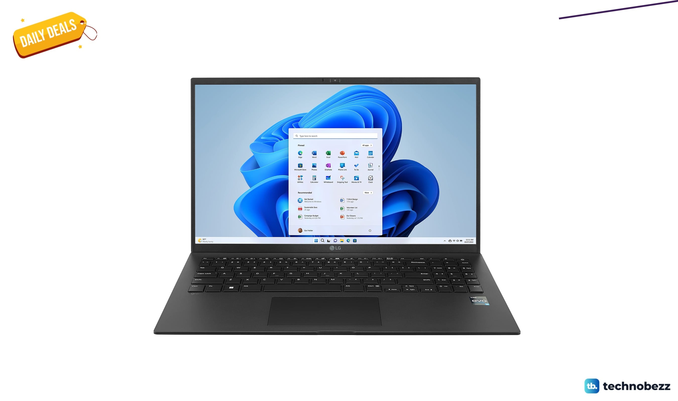 LG gram 15.6 inch lightweight laptop with Intel 13th Gen drops to $999.99