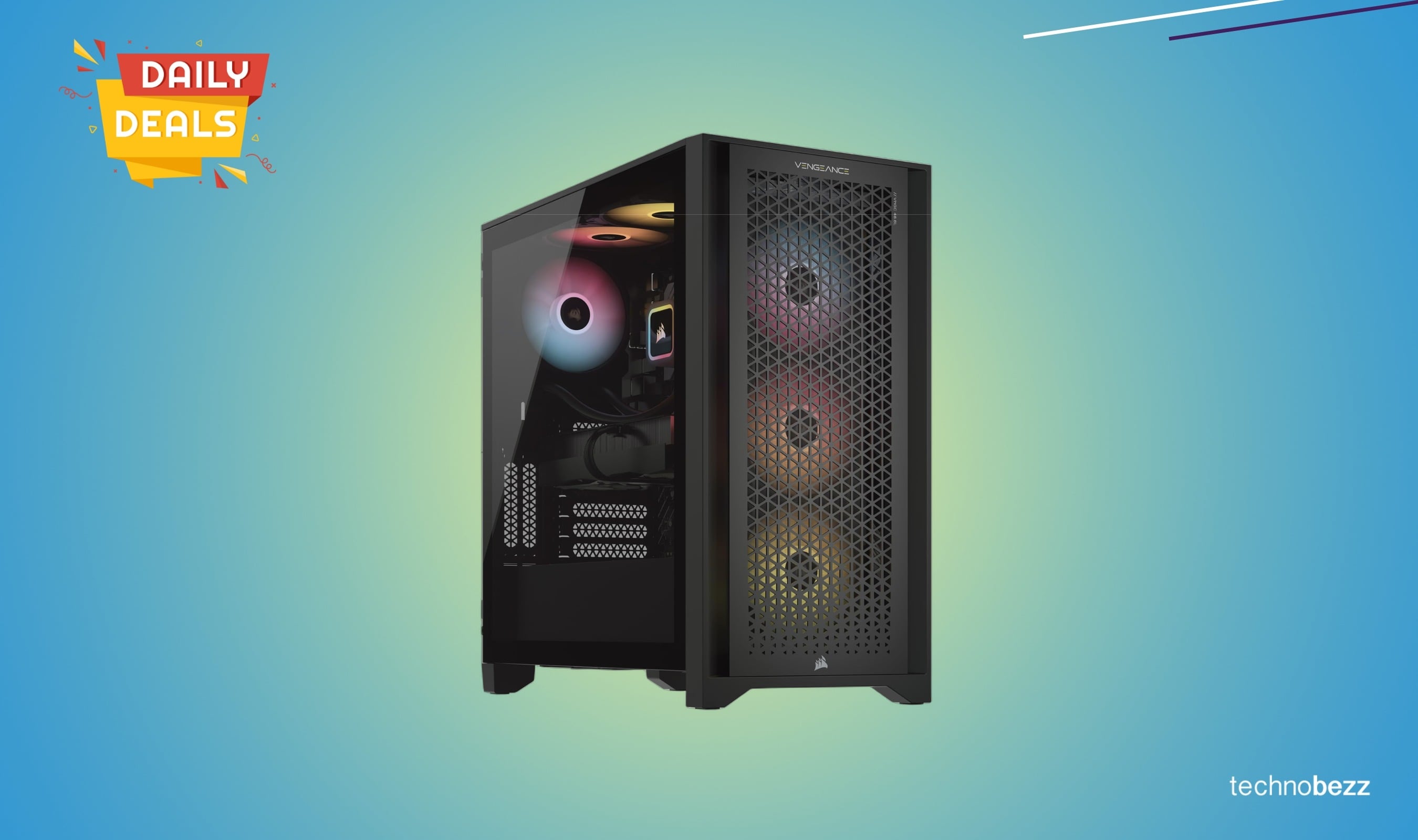 Corsair Vengeance a7400 Gaming PC drops to a new low of $1444.99