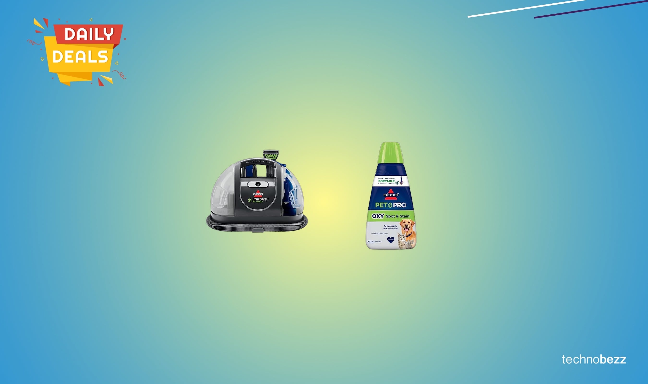 Bundle of Bissell Little Green Pet Deluxe drops to $120.98