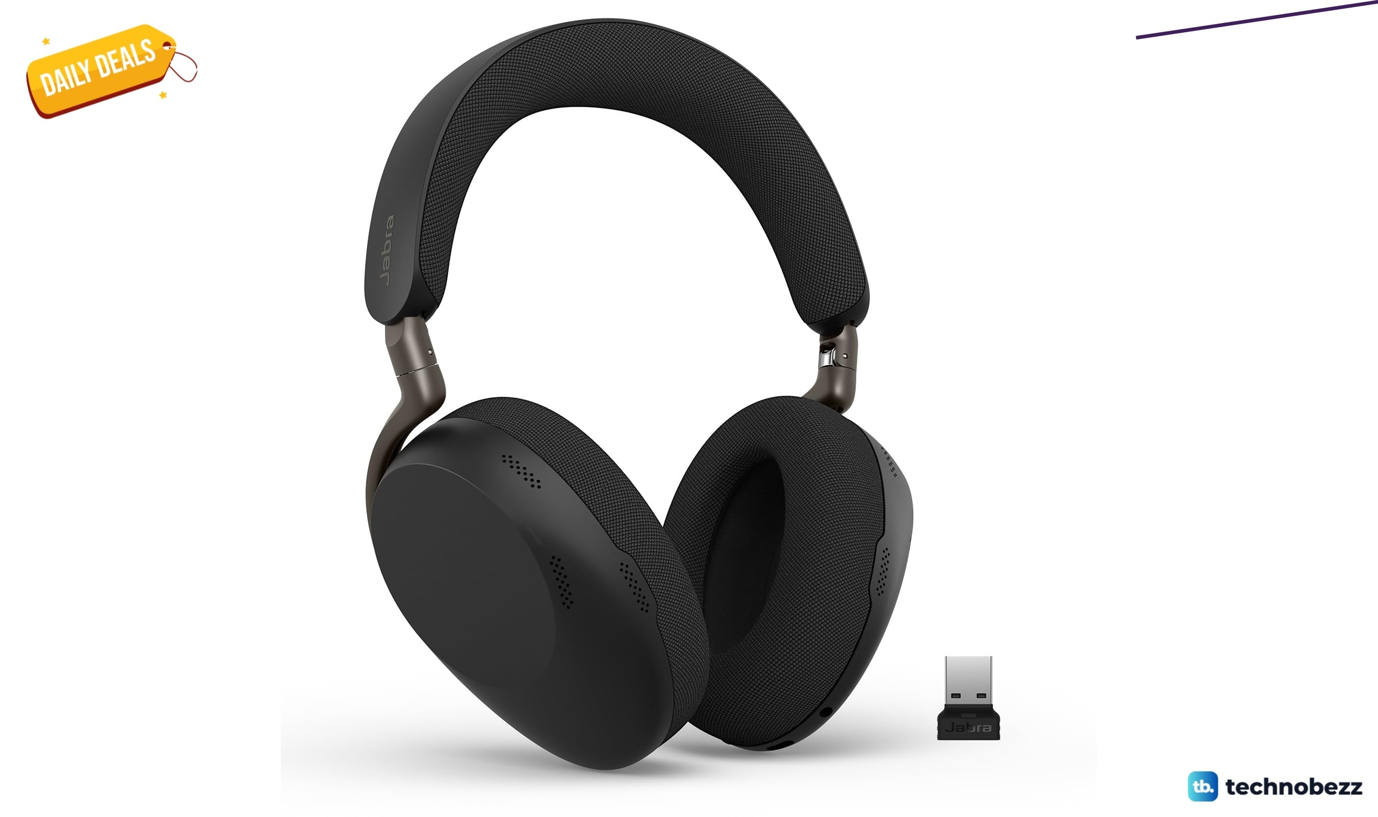 Jabra Evolve3 85 Over-Ear Wireless Bluetooth Headphones drops to $435.54