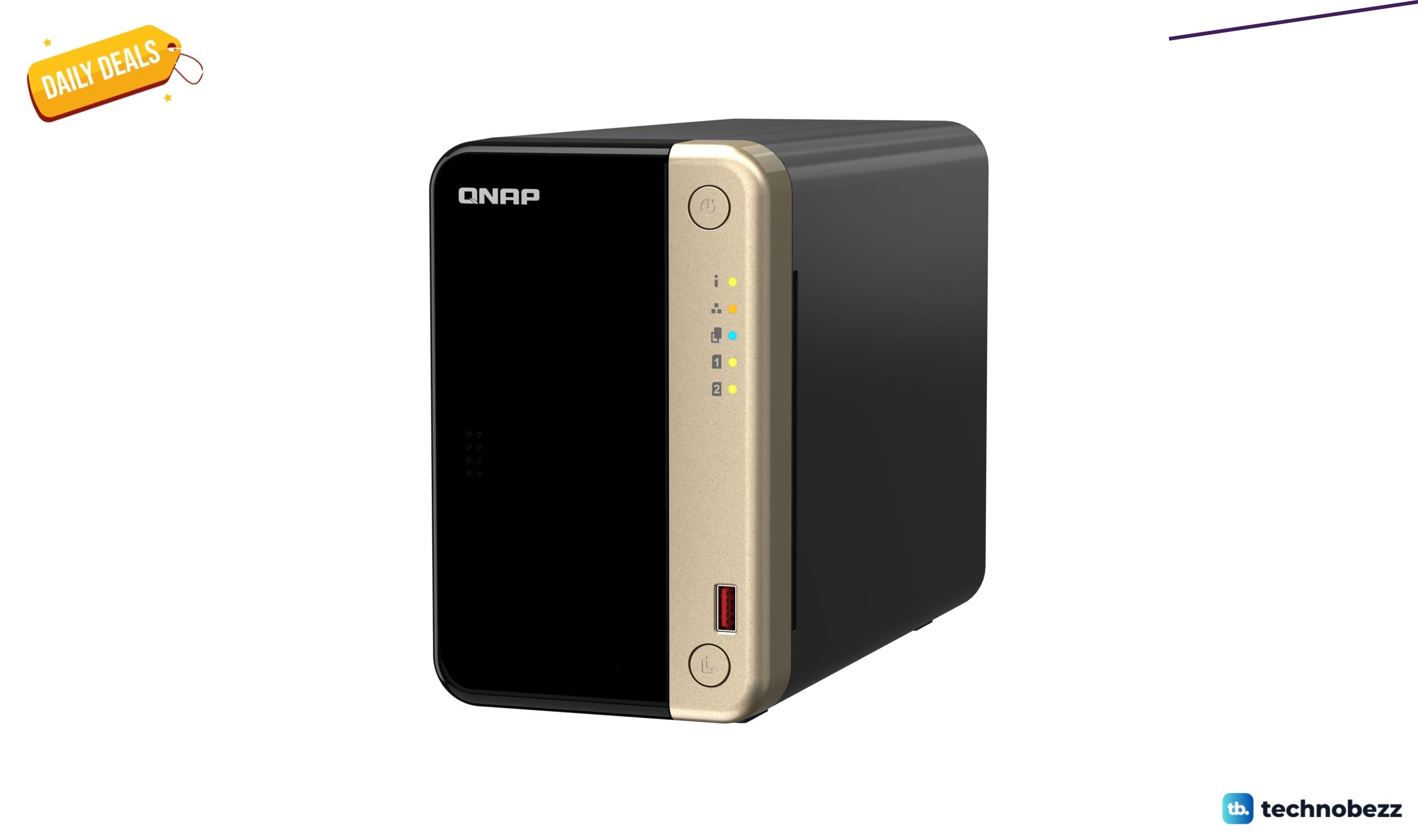 QNAP TS-264-8G-US 2 Bay Desktop NAS discounted to $479