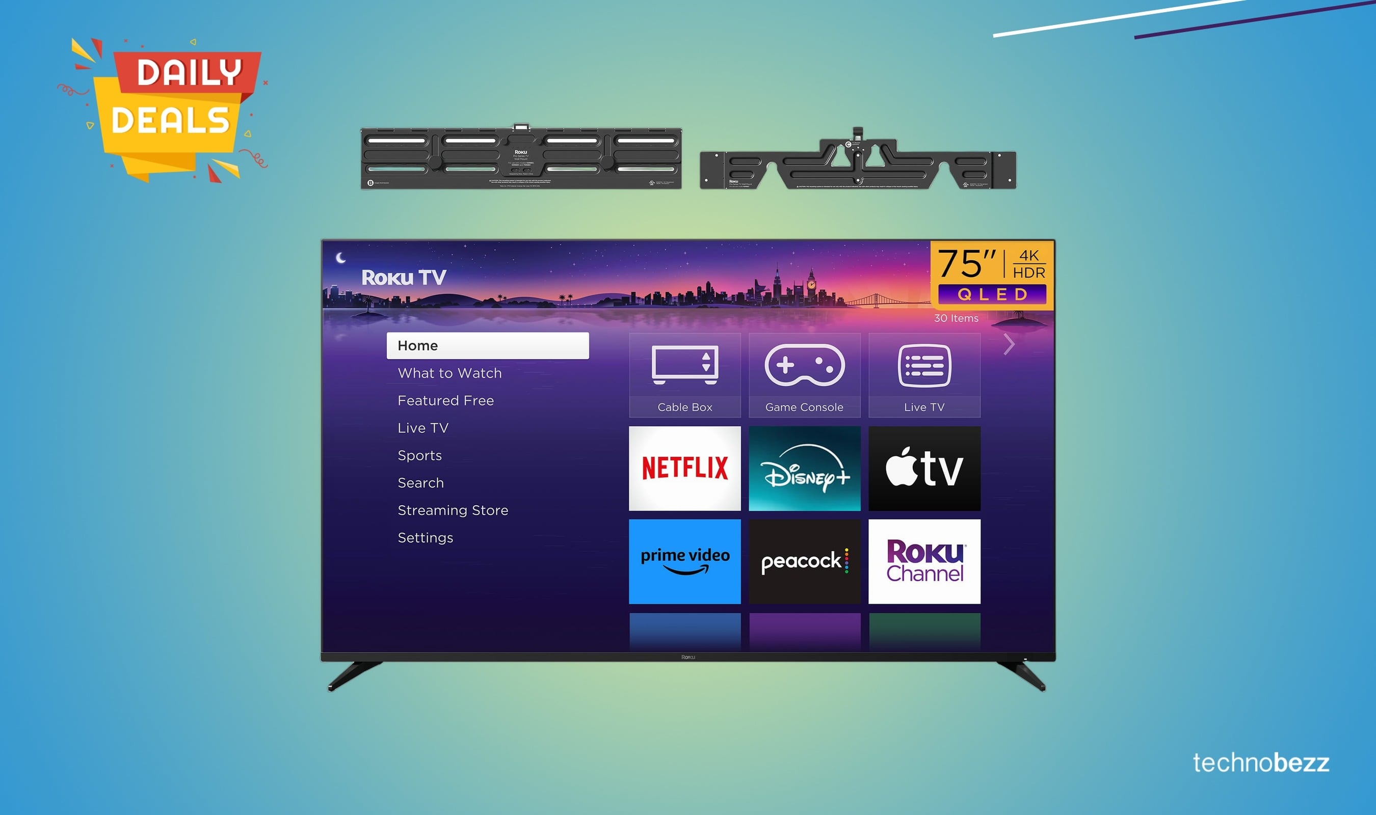Roku Smart TV Pro QLED RokuTV drops to $1199.99