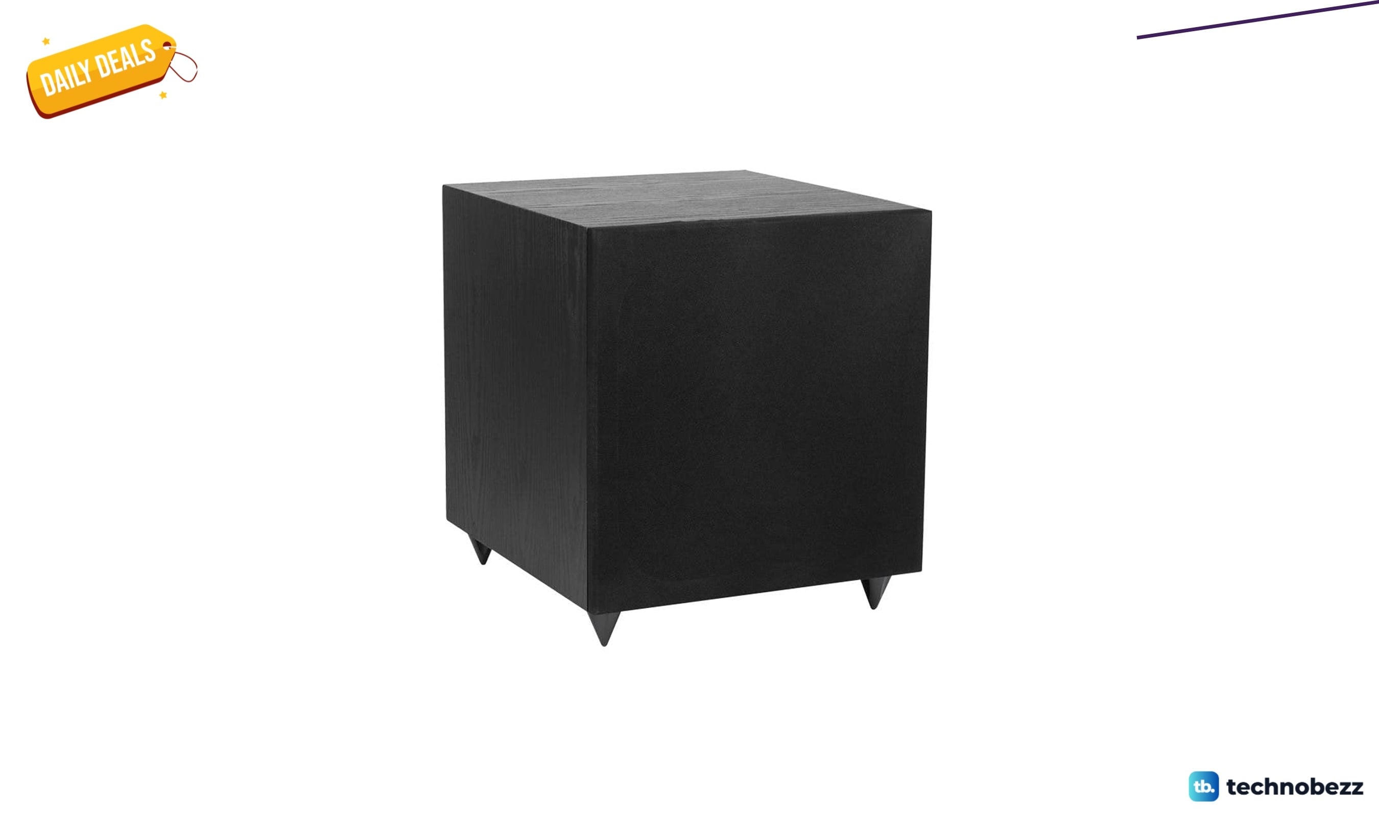 Monoprice 12 150 Watt Powered Subwoofer, Black sees price cut to $191.62