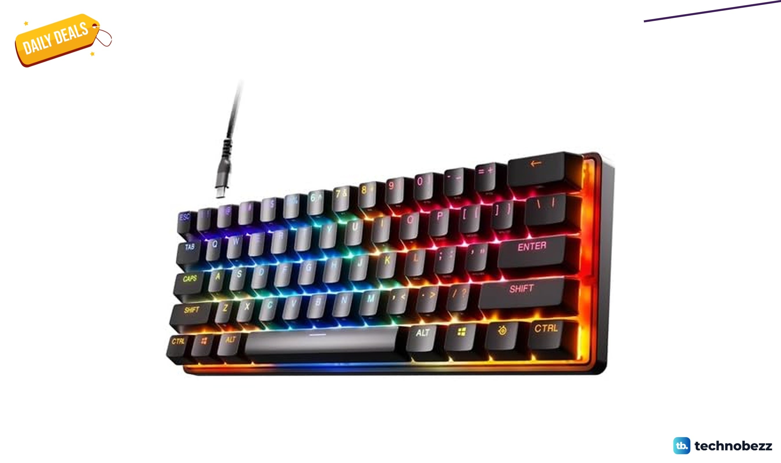 SteelSeries Apex 9 HotSwap Optical Mini Keyboard is $79.99 at Woot
