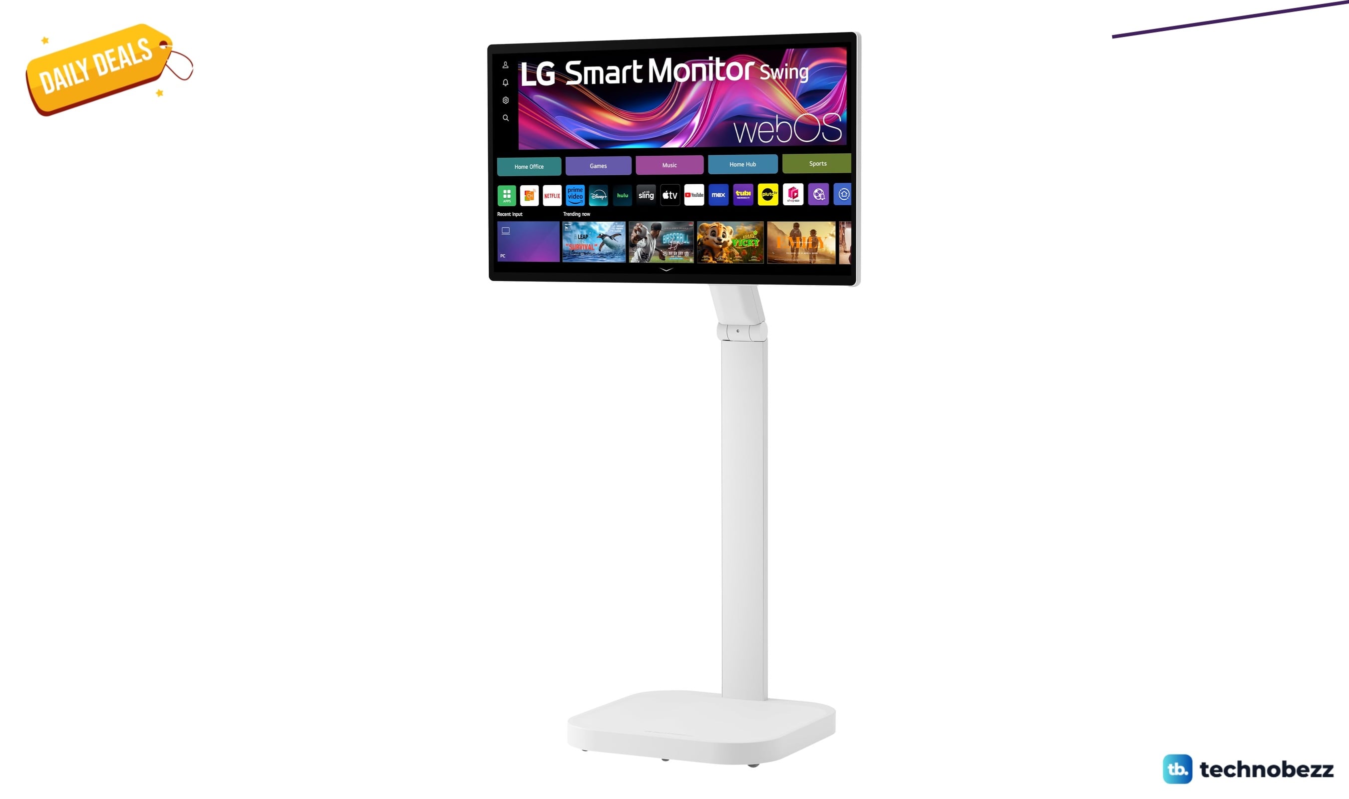 LG Smart Monitor Swing 32U889SA-W 4K UHD down to $739.99 in latest price cut