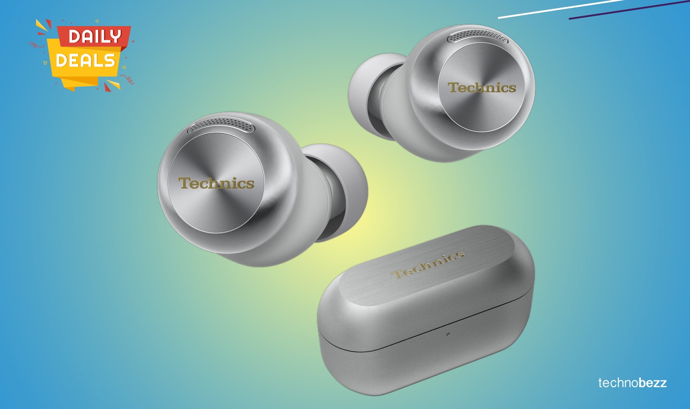 Technics premium wireless earbuds now available for $247.94