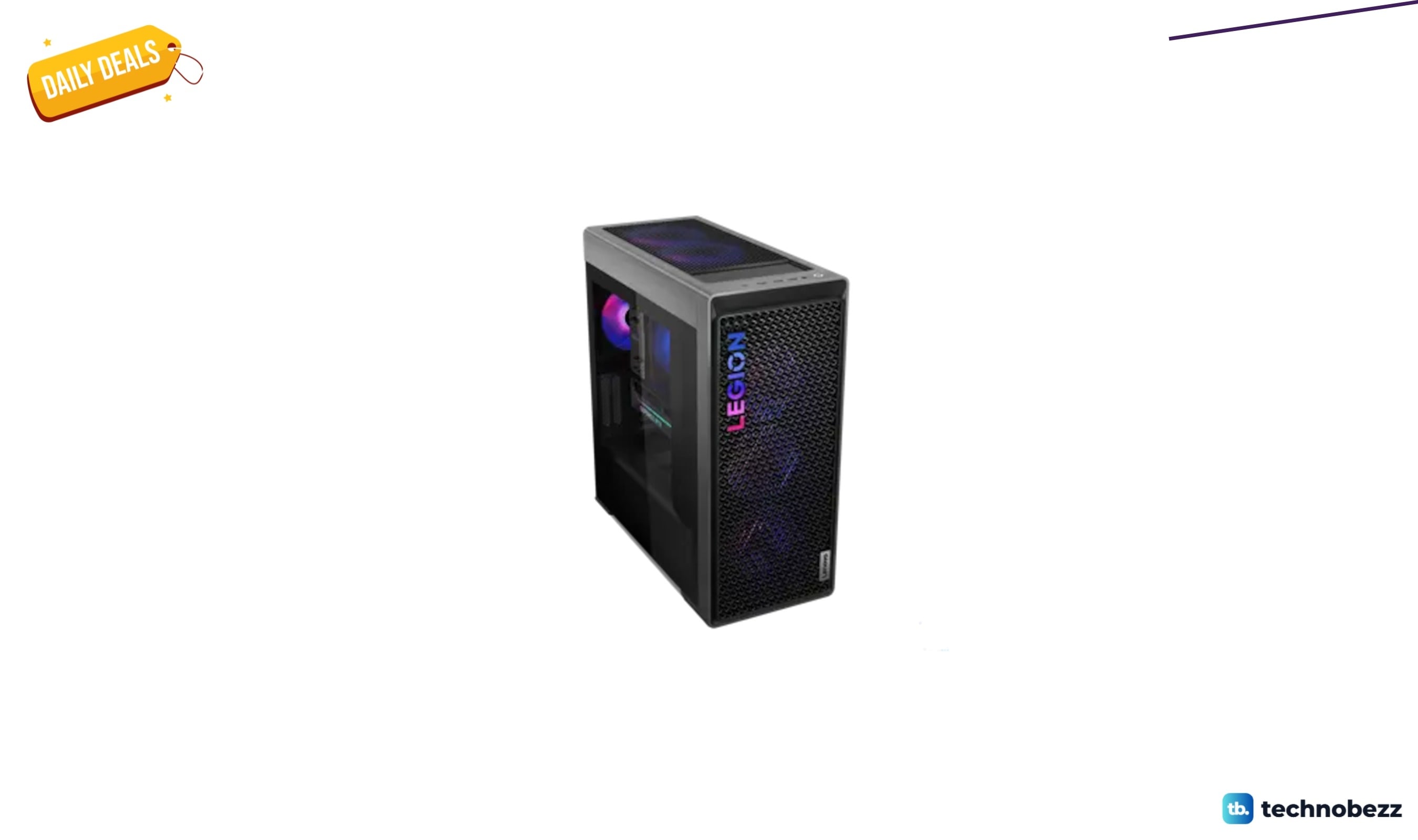 Lenovo offers the Legion Tower 7i Gen 10 for $3117.59 in DOORBUSTER sale