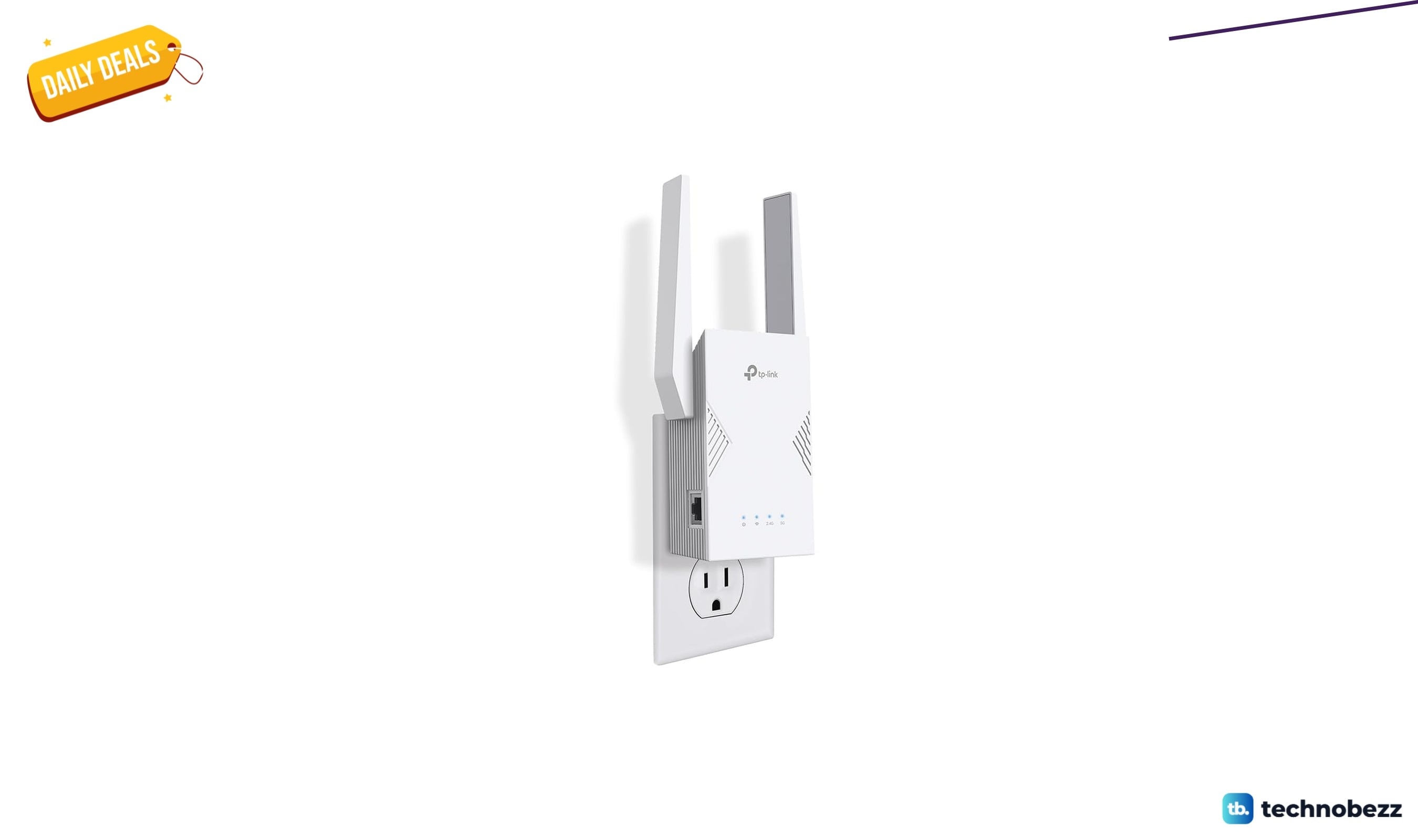 TP-Link BE3200 Wi-Fi 7 Dual-Band Range Extender on sale for $89.99