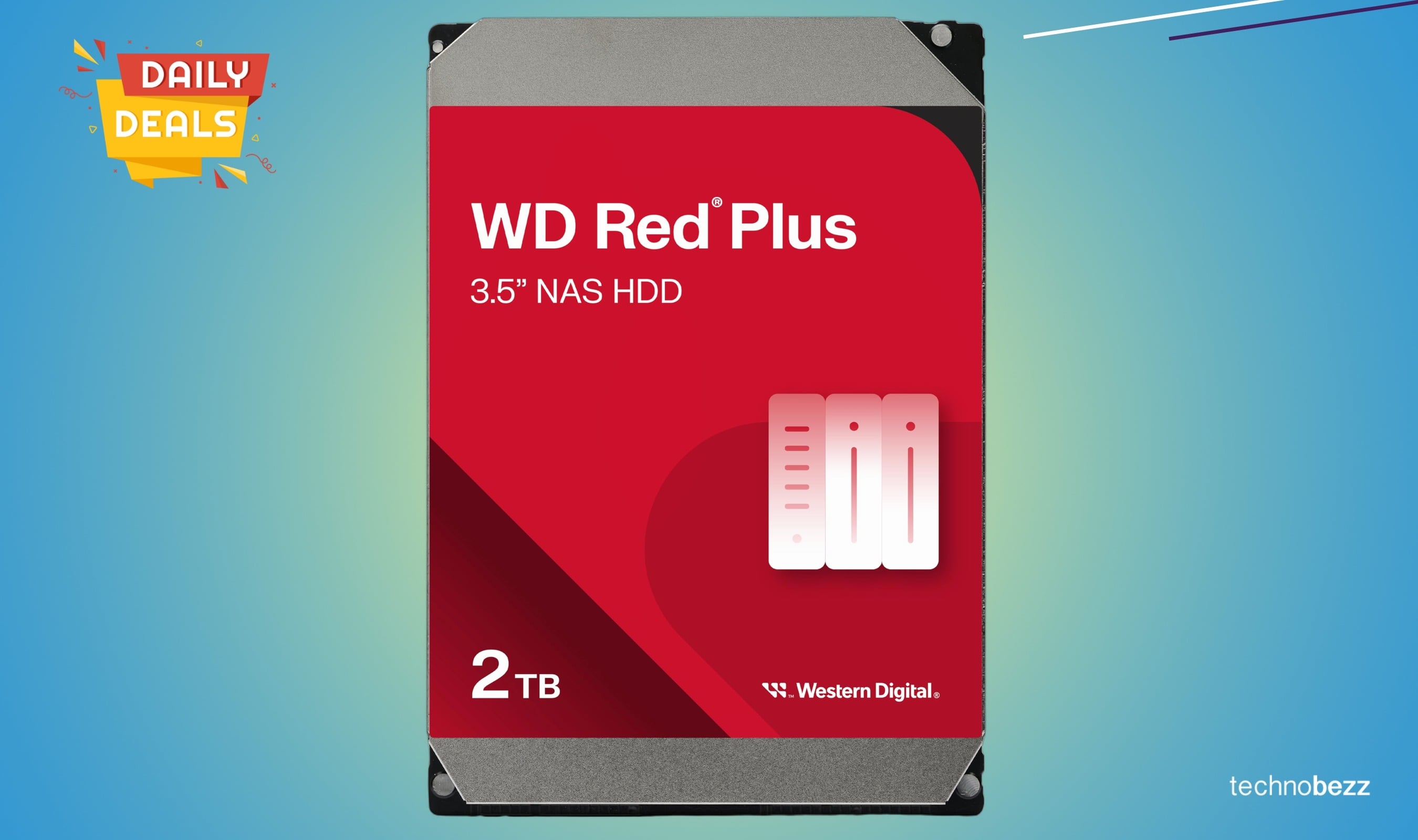Western Digital WD Red Plus NAS drive drops to $84.99