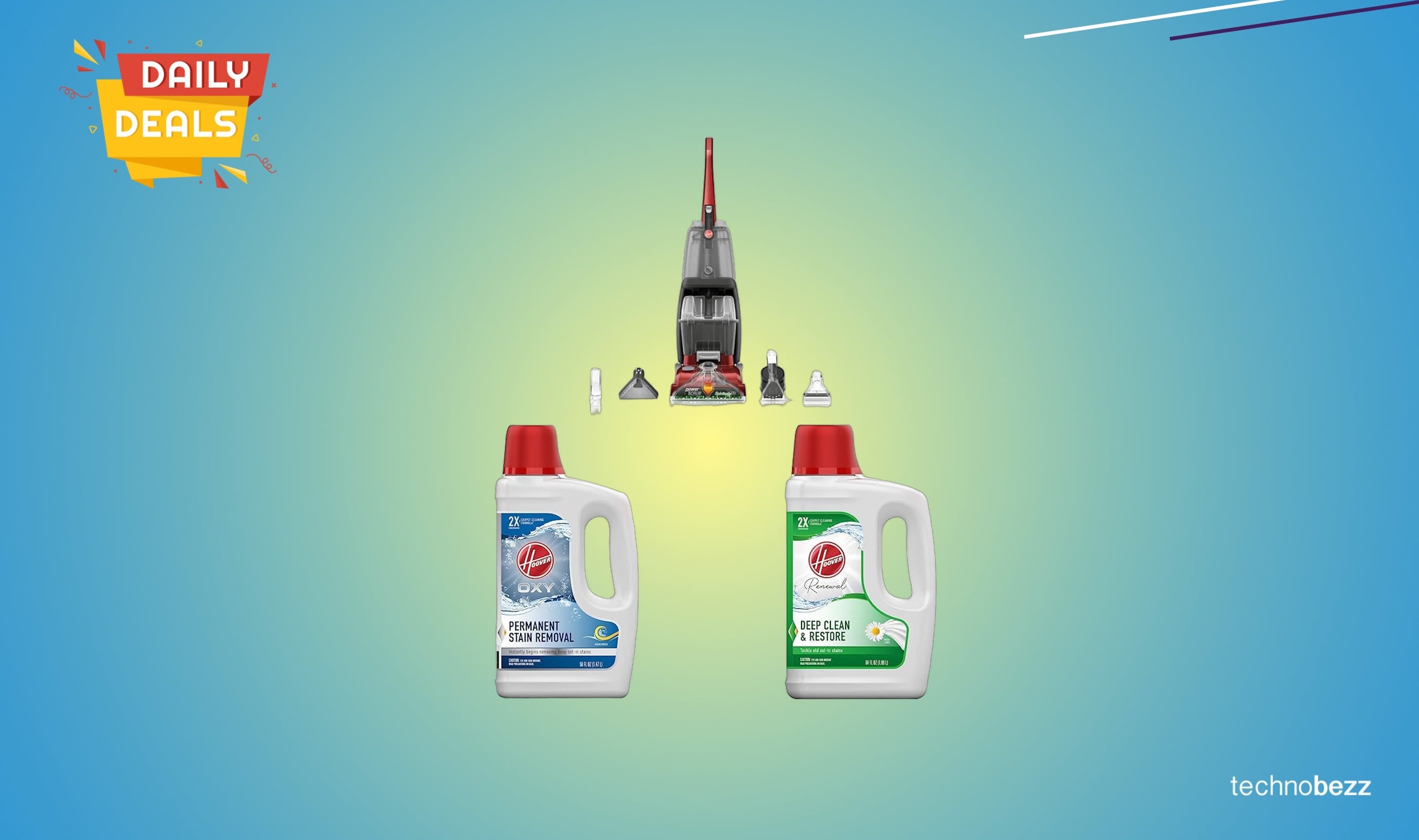 Hoover Power Scrub Deluxe Carpet Cleaner Machine drops to $187.67