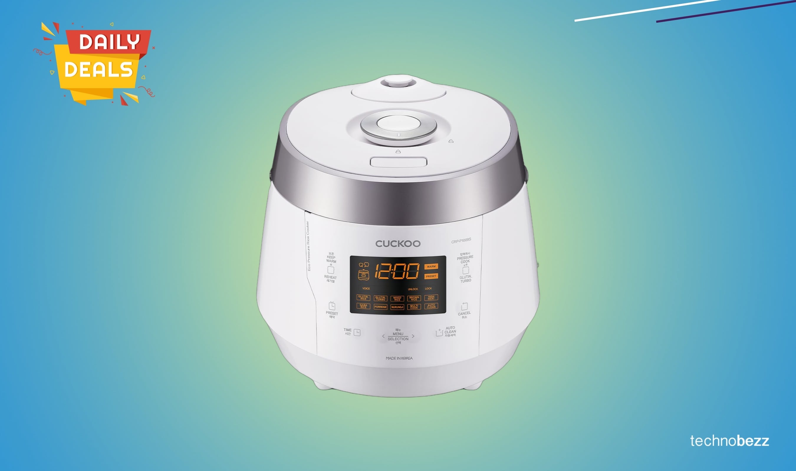 CUCKOO High Pressure Rice Cooker drops to $196.99 on Amazon