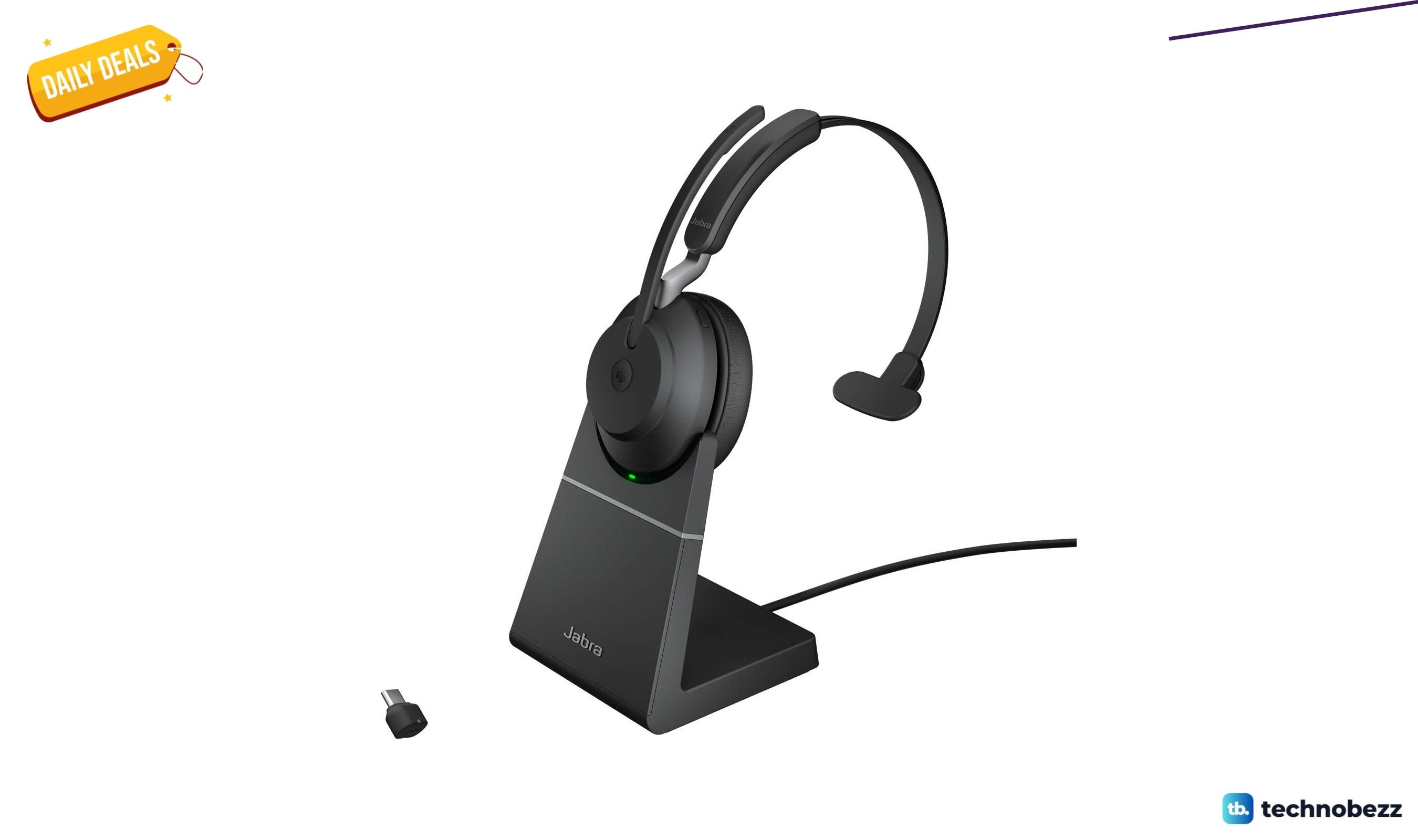 Jabra Evolve2 65 Bluetooth Wireless Headset drops to $192.05