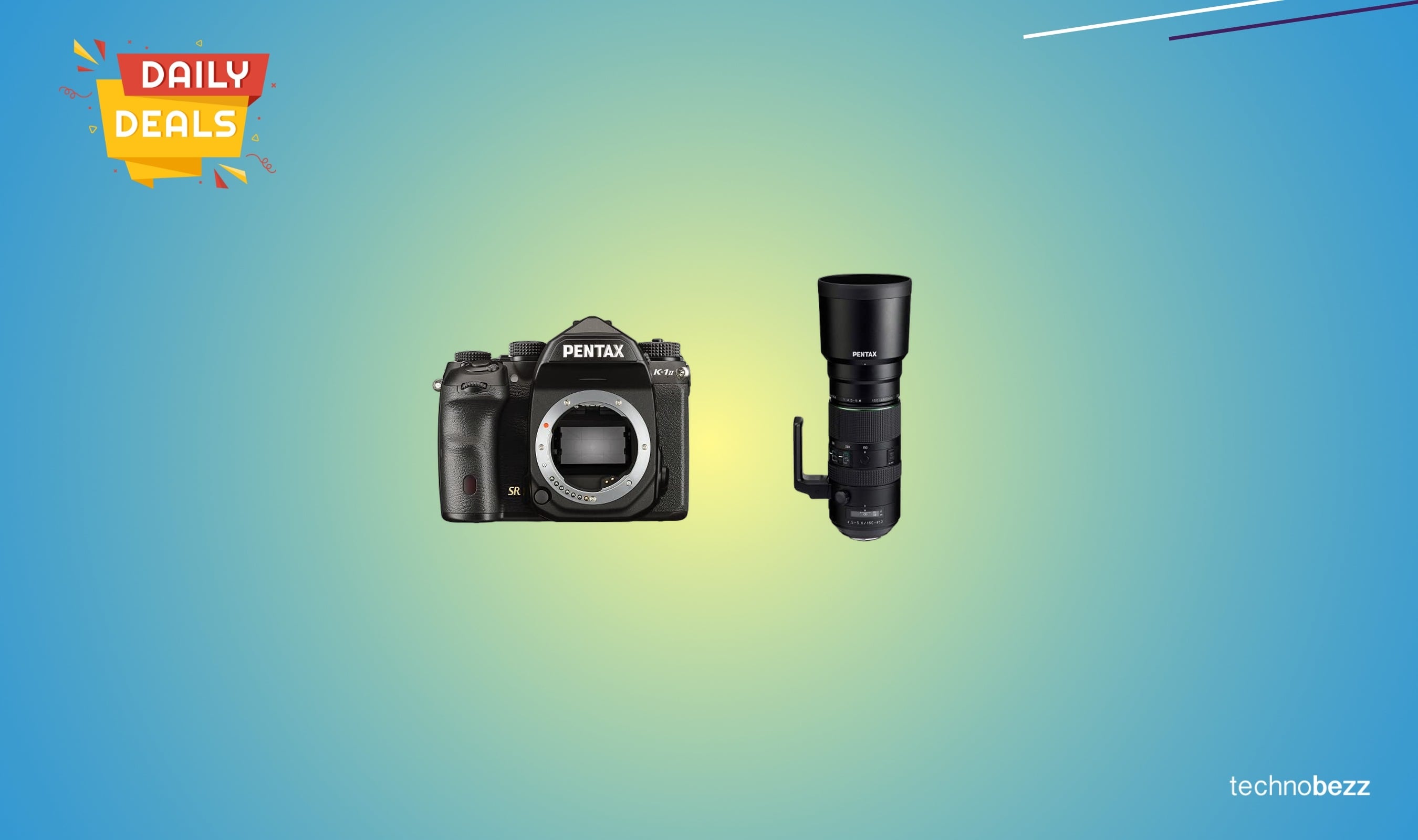 Pentax K-1 Mark II Full Frame 36MP drops to $3893.90