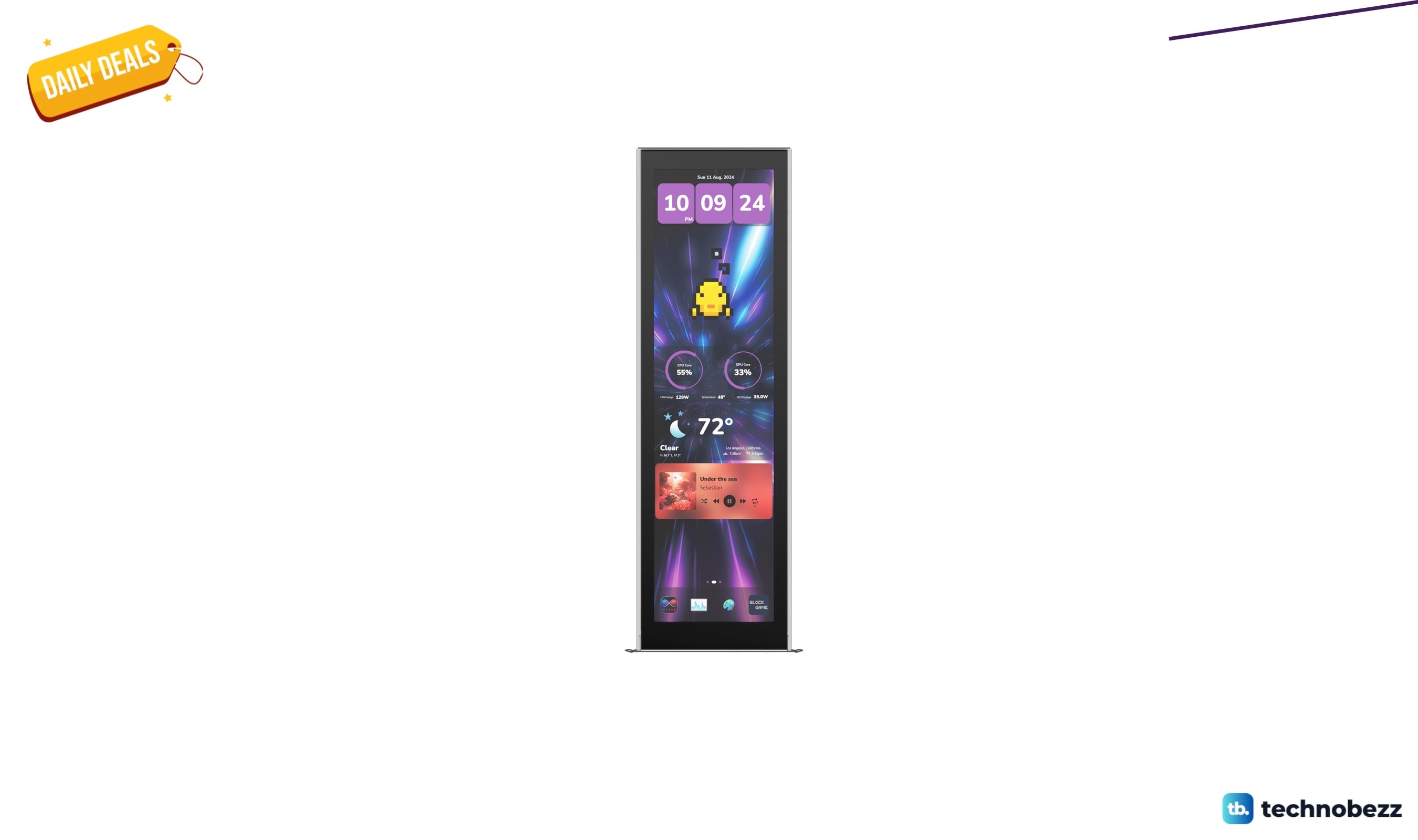 Hyte Y70 Touch Infinite Display Upgrade Screen drops to $224.99 on Amazon