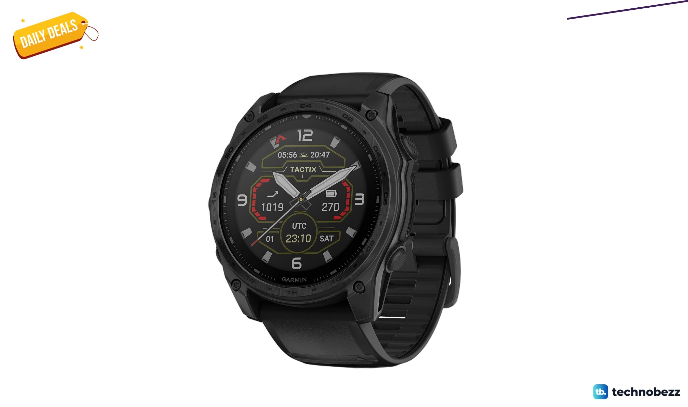 Garmin tactix 8 51mm with Solar Charged Display drops to $1149.99 at Amazon