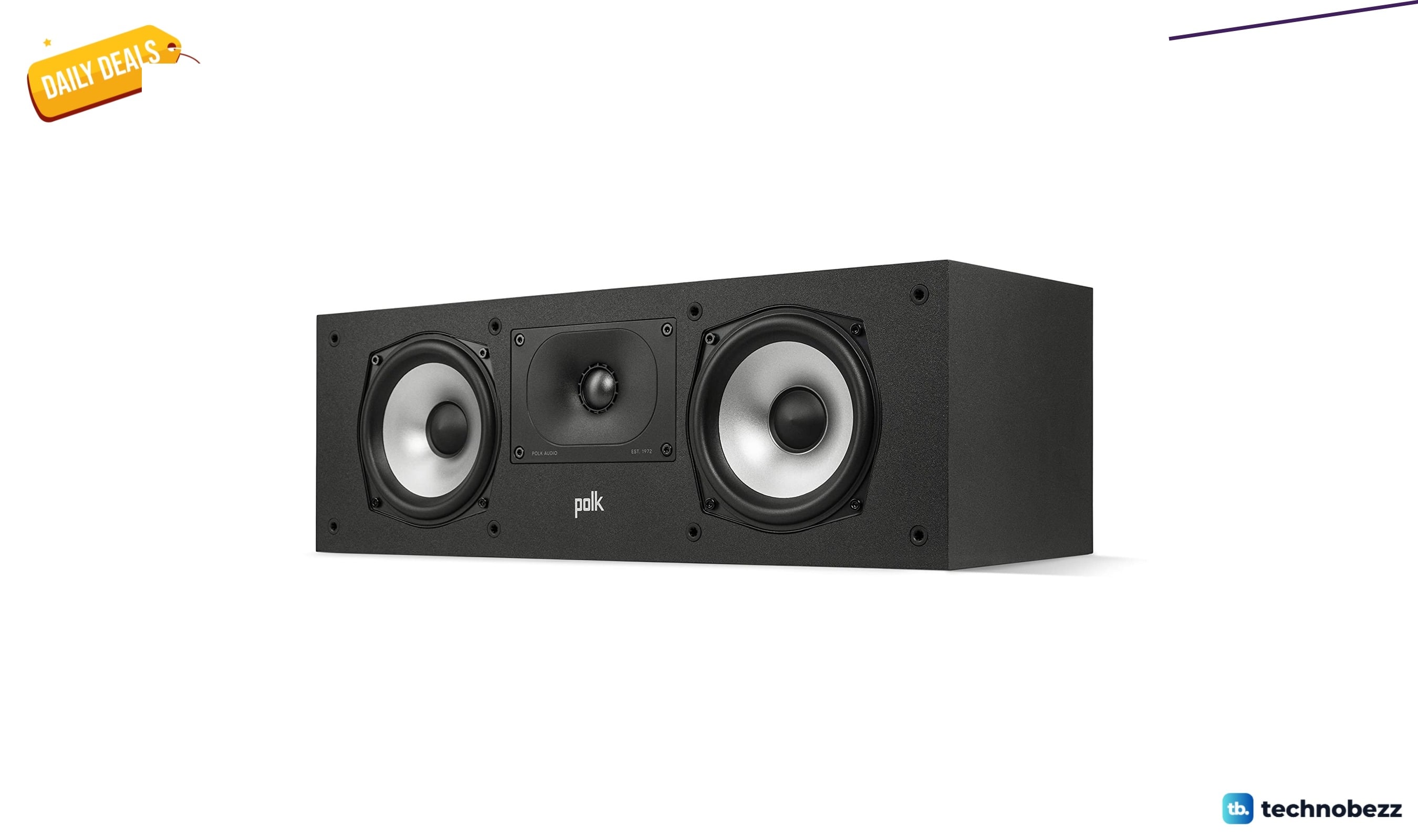Polk Audio Monitor XT30 Compact Center Channel drops to $152.16