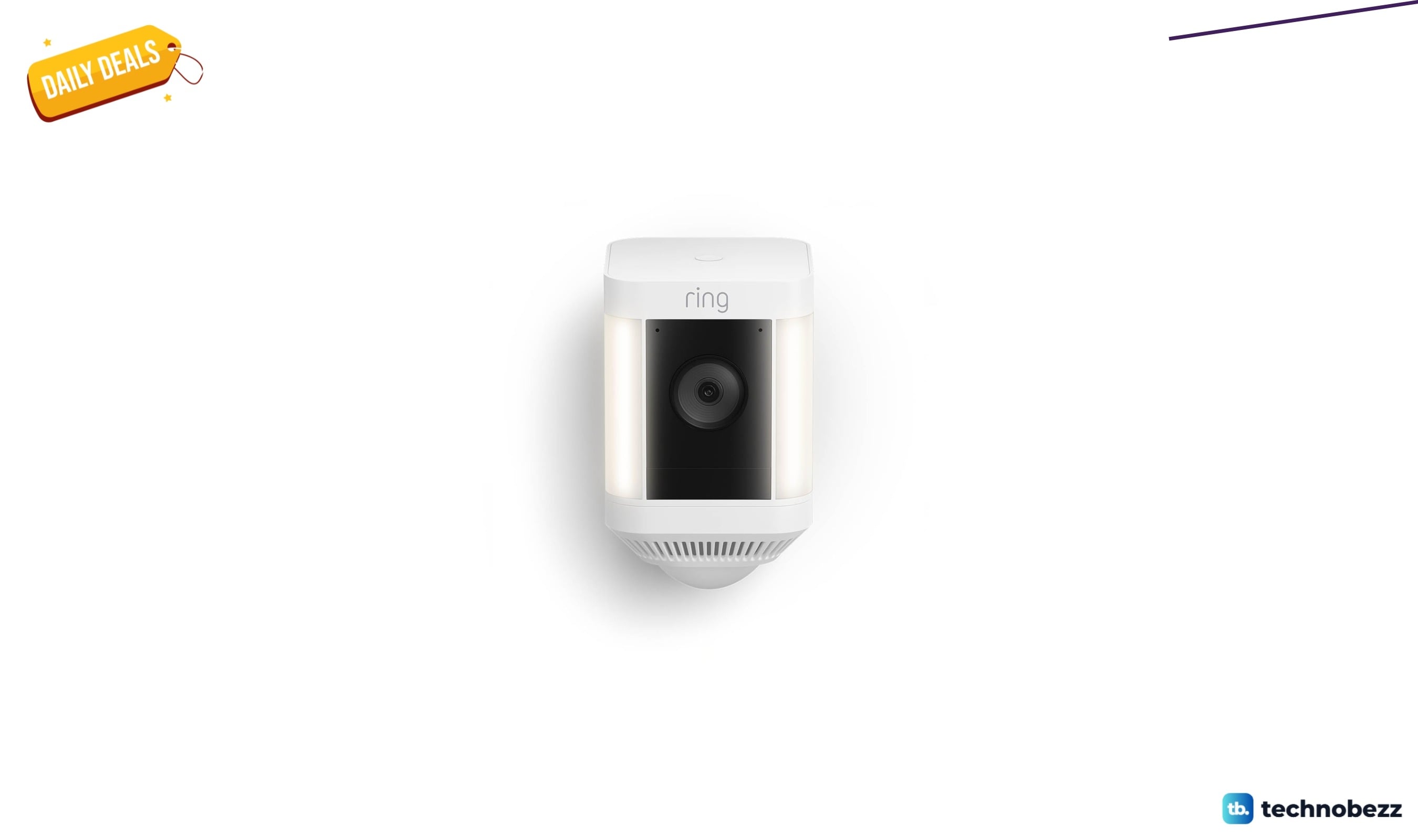 Ring Spotlight Cam Plus with Solar Panel drops to $119.99 for Prime Day