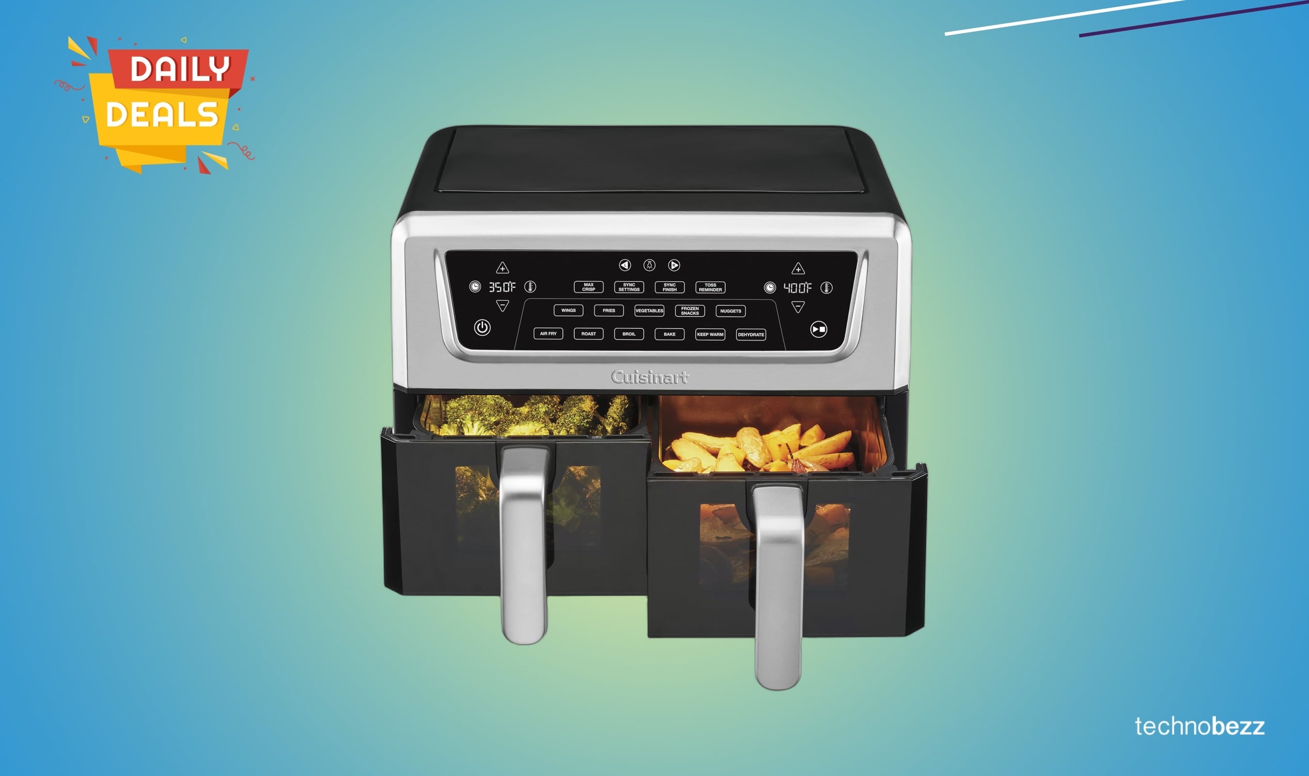 Cuisinart Dual Basket Air Fryer drops to $151.96 on Amazon