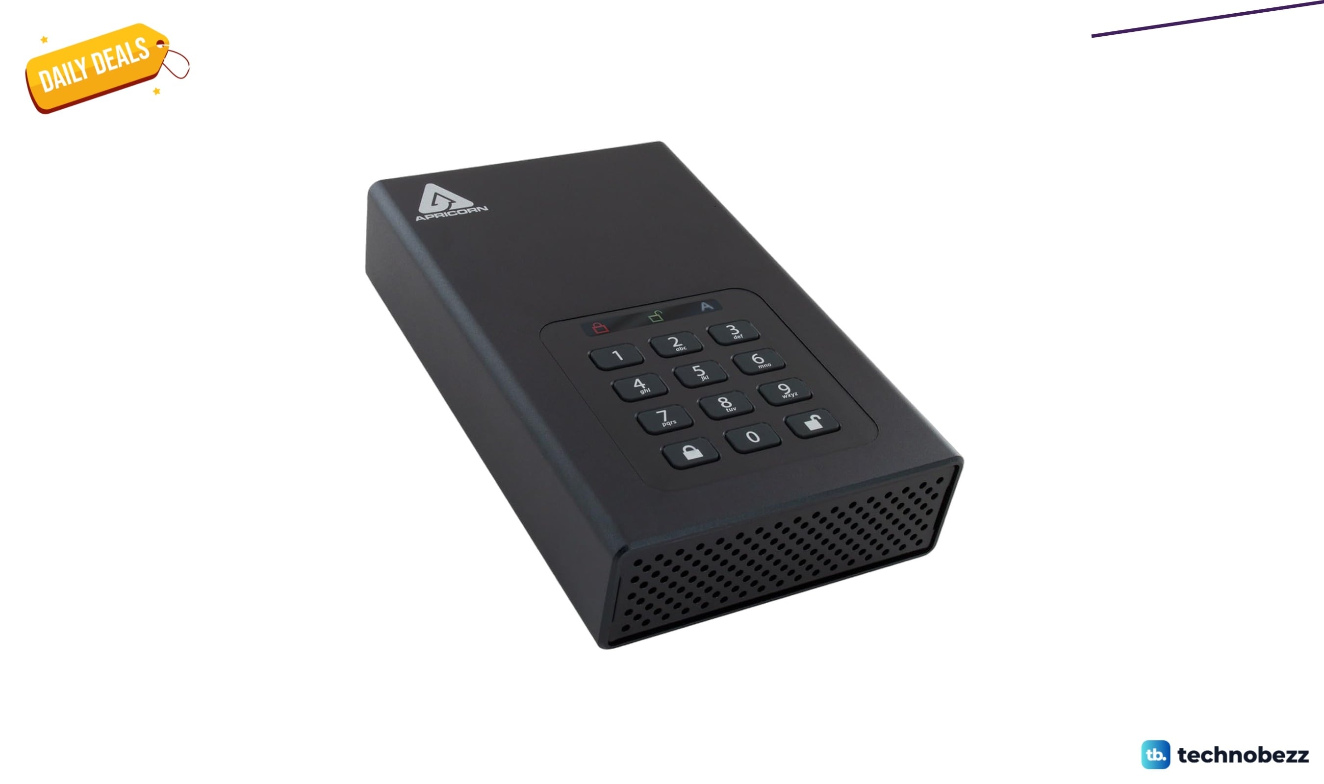 Apricorn Aegis Padlock DT 256-Bit Encrypted USB drops to $230 from $289