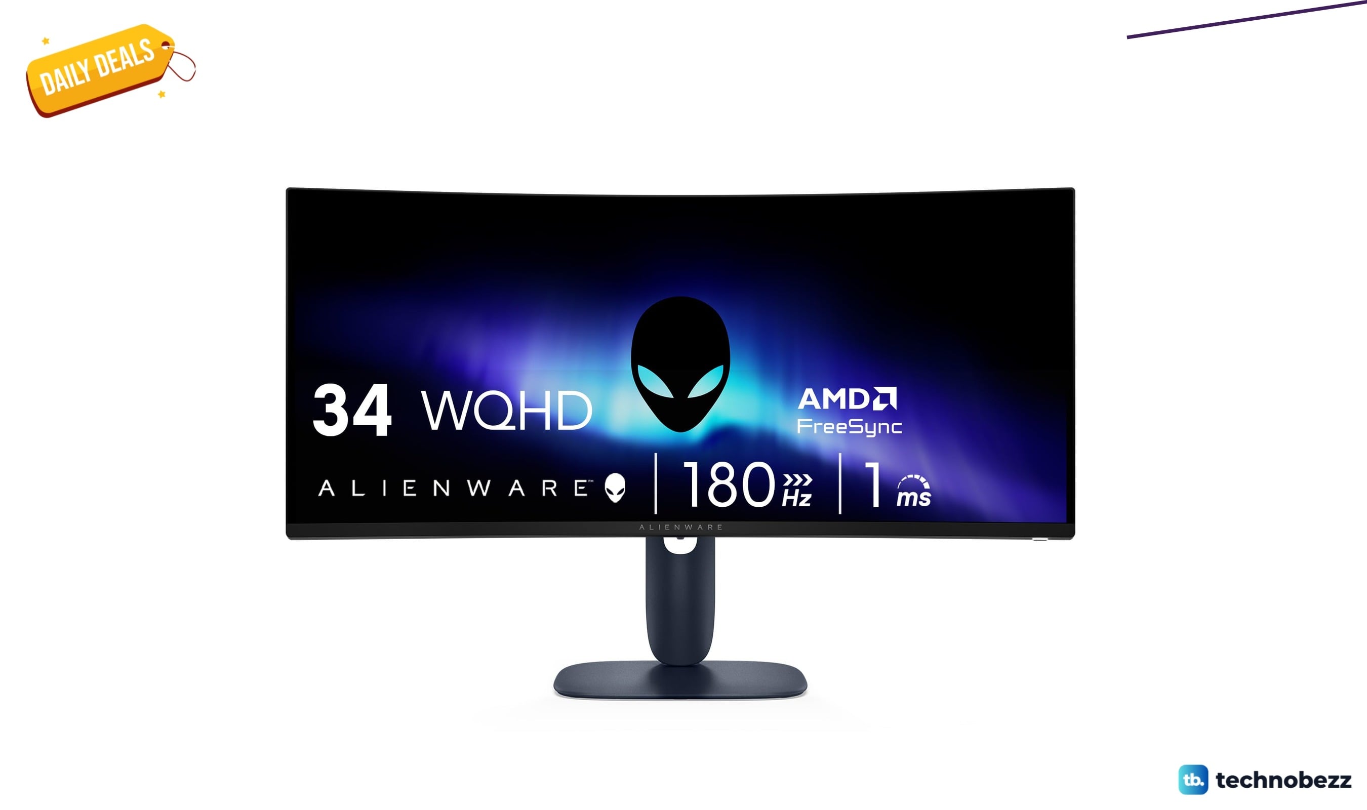 Alienware 34 Curved Gaming Monitor AW3425DWM drops to $270.72 on Amazon