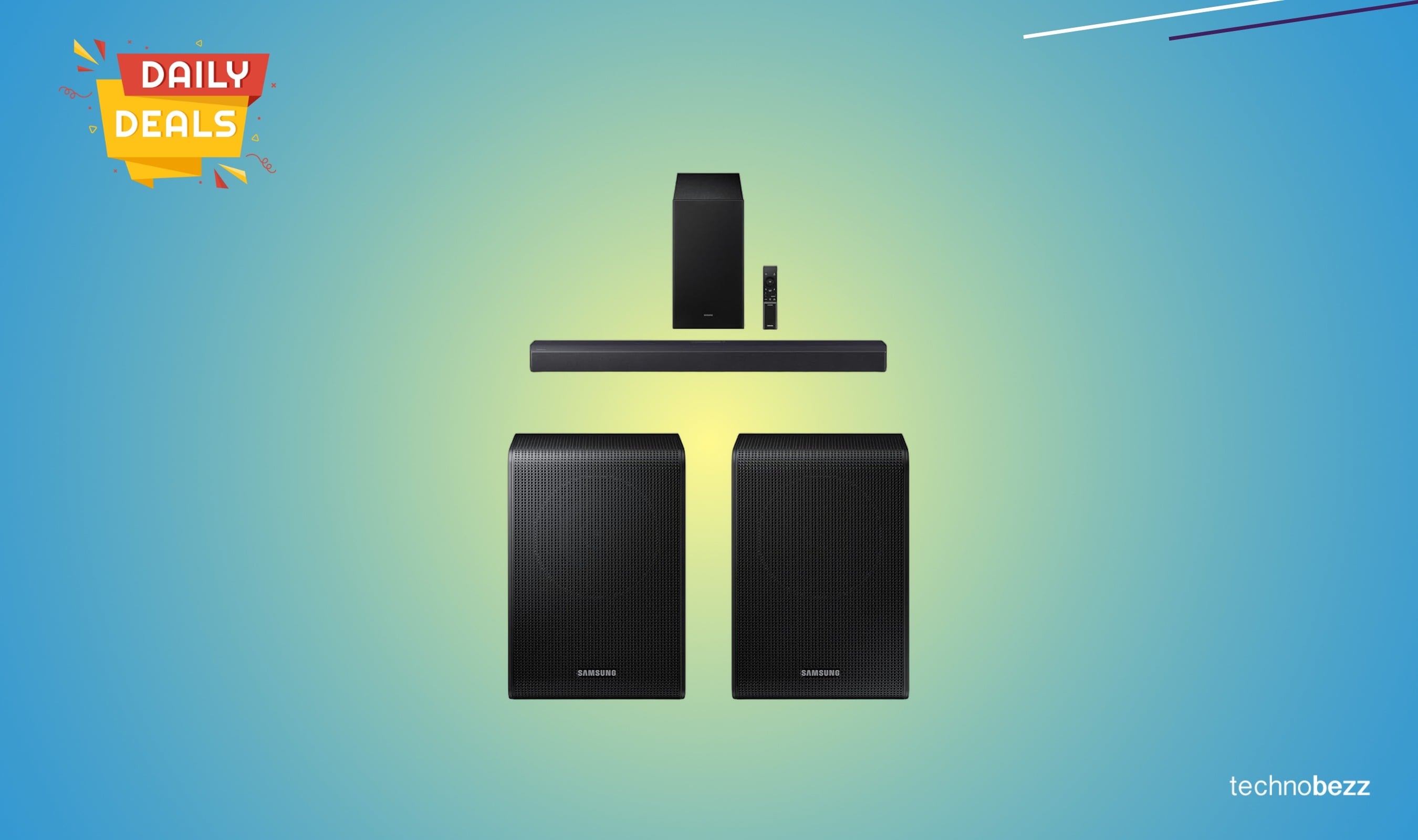 Samsung HW-B550F soundbar drops to $307.50 on Amazon