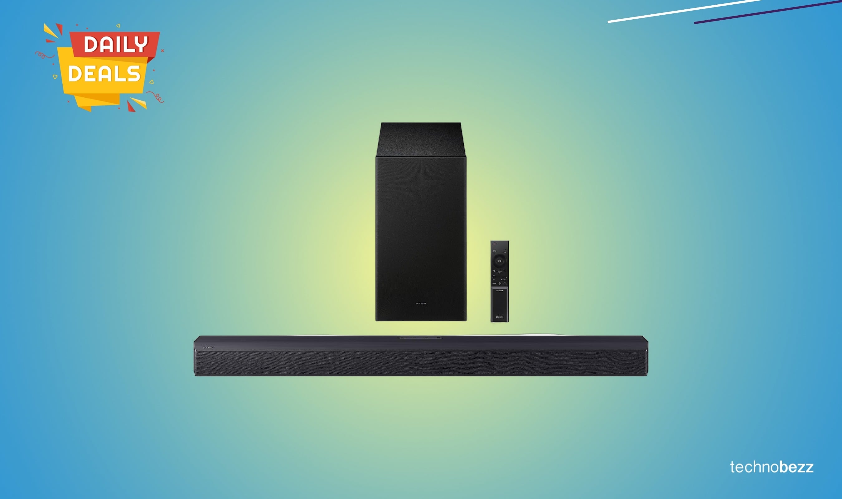 Samsung HW-B550F soundbar price drops to $167.99 on Amazon