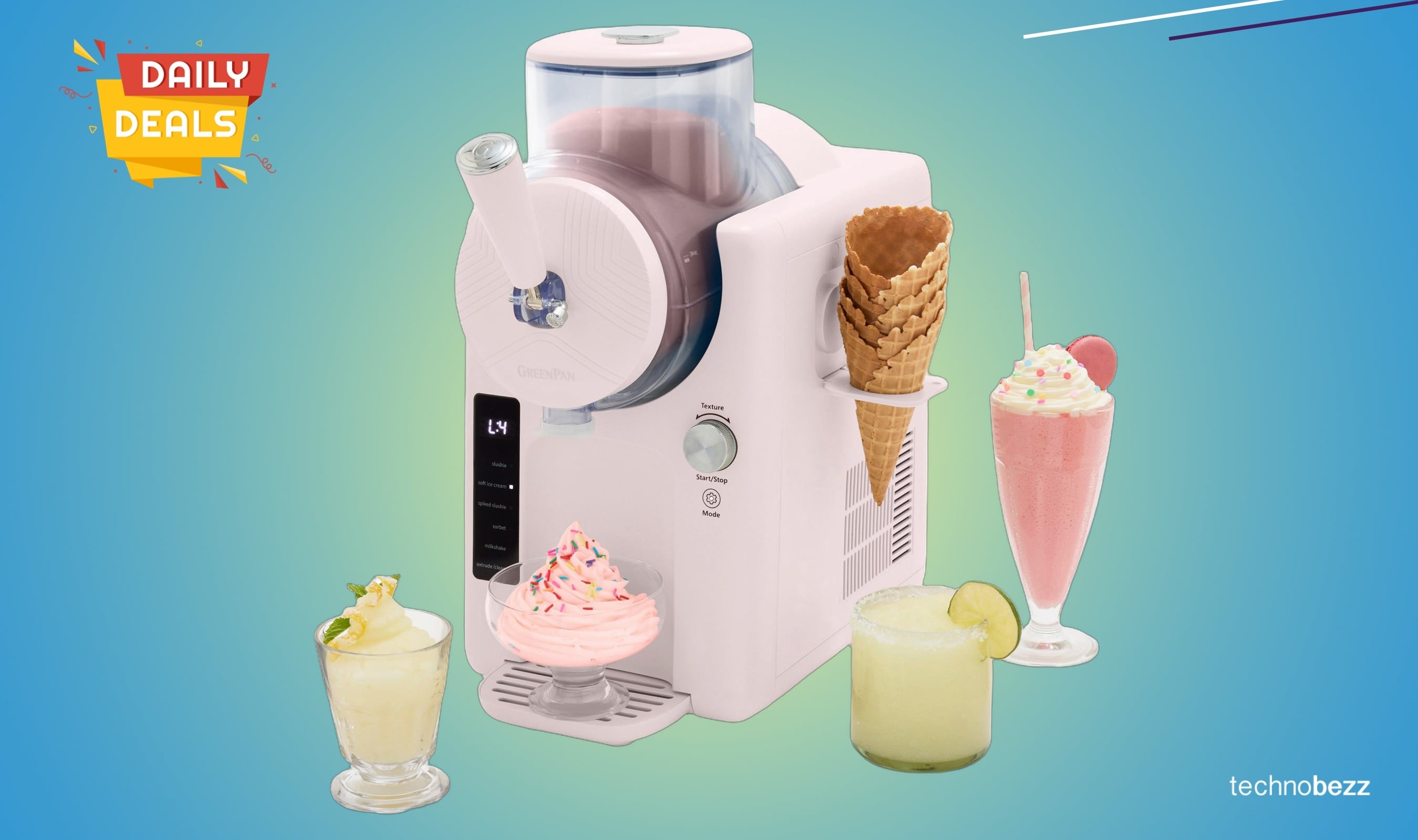 GreenPan Frost Ice Cream Maker & Slushie drops to $219.99