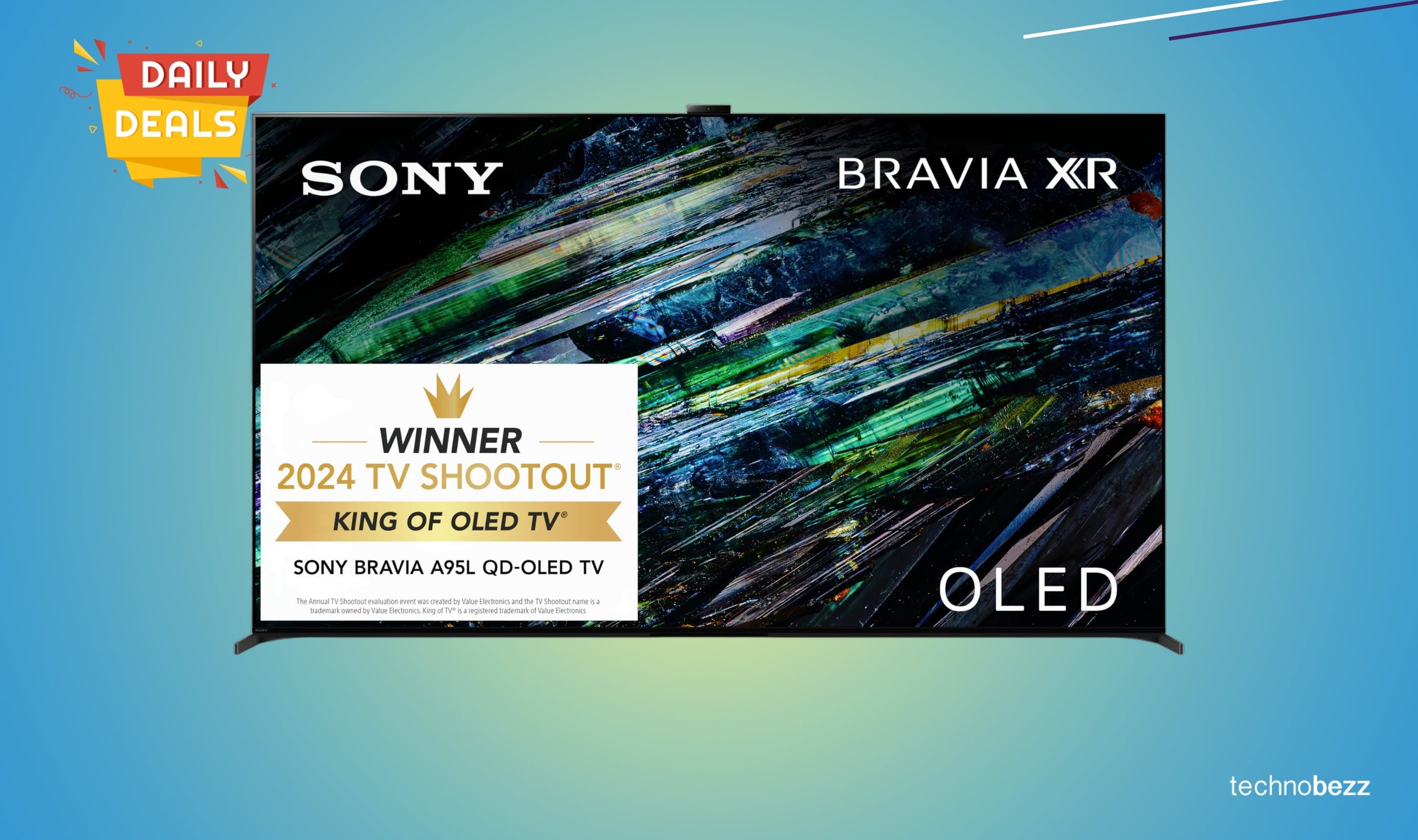 Sony QD-OLED 77 BRAVIA XR A95L 4K drops to $3999.99