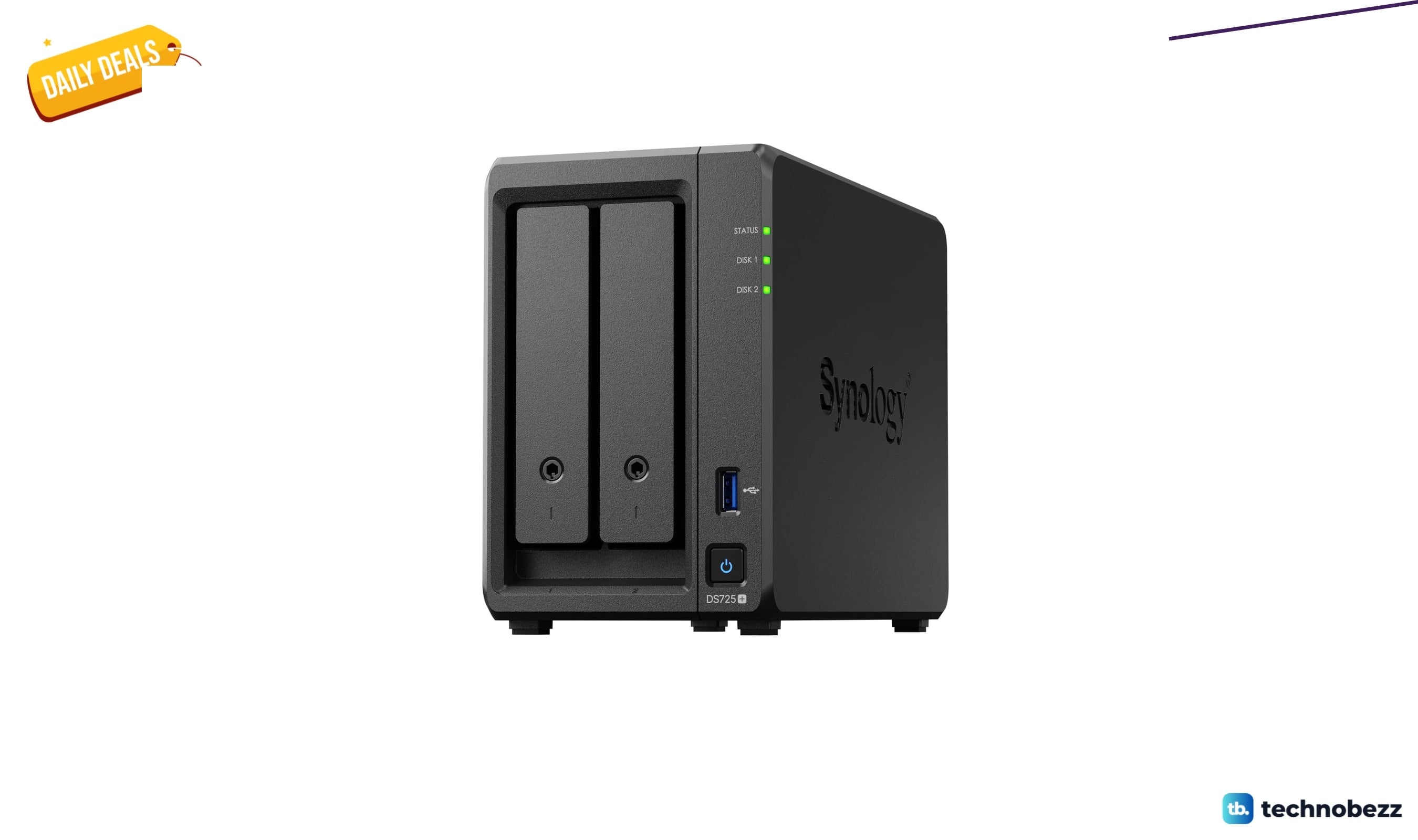 Synology DS725+ Expandable NAS Storage drops to $415.99